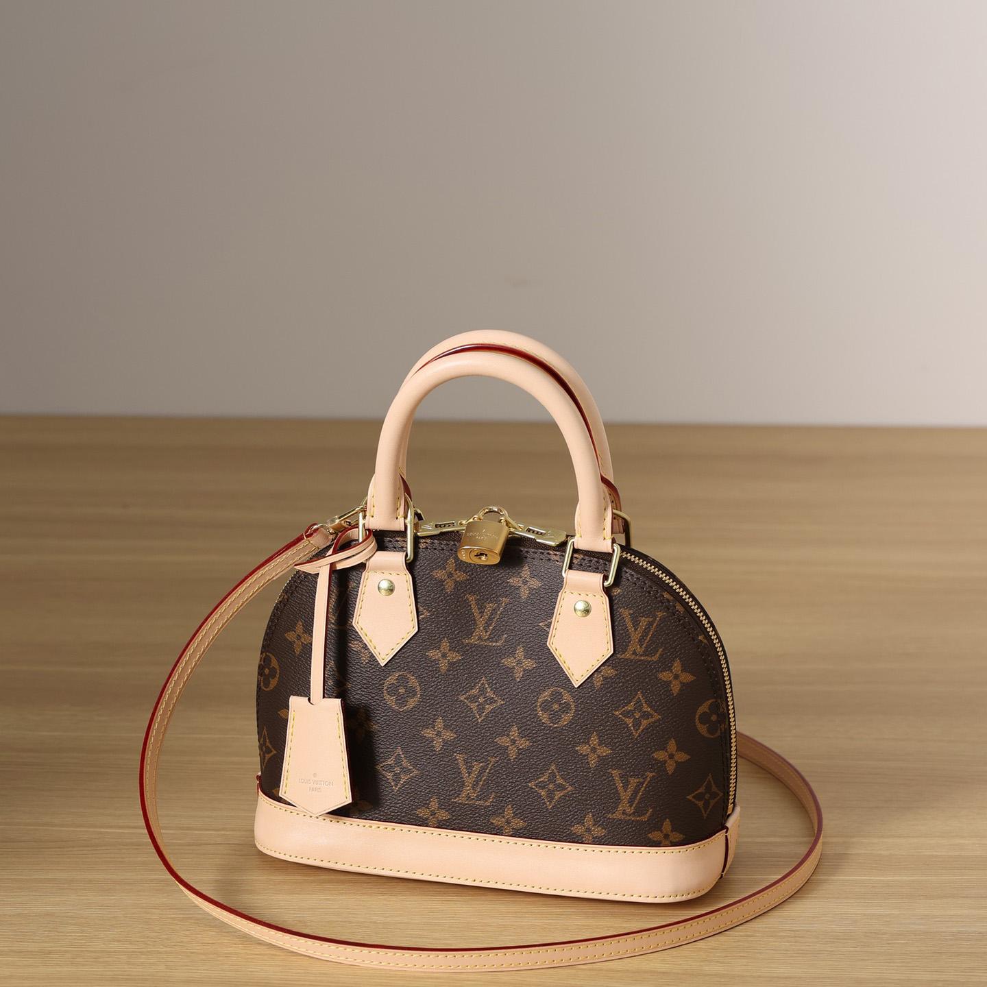 Louis Vuitton Alma BB Handbag (23.5-17.5-11.5cm)     M53152 - DesignerGu