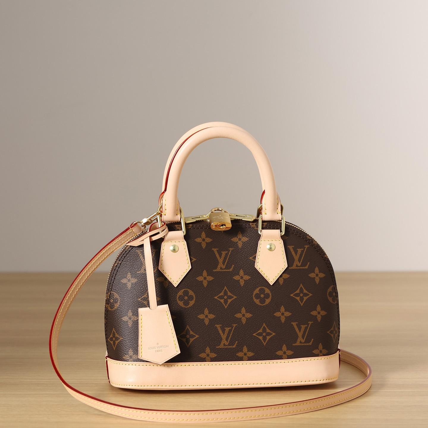 Louis Vuitton Alma BB Handbag (23.5-17.5-11.5cm)     M53152 - DesignerGu