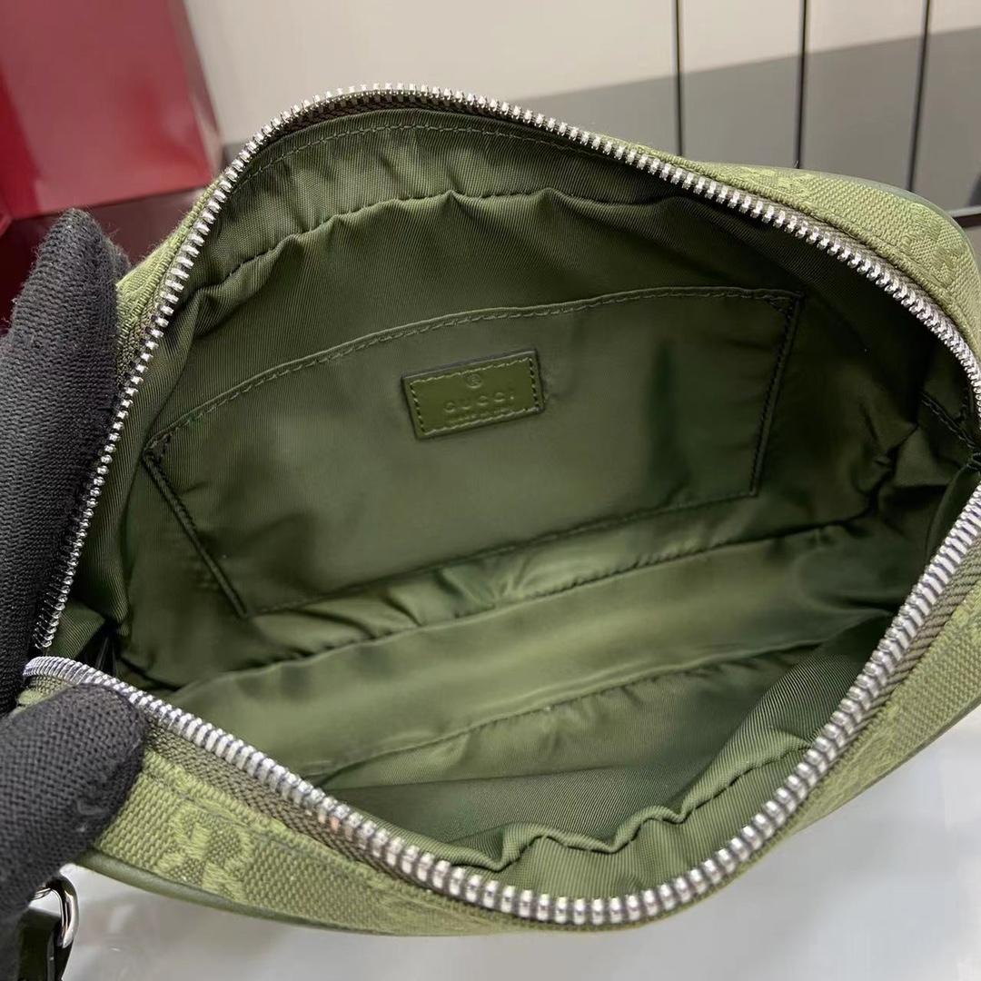 Gucci GG Canvas Small Crossbody Bag - DesignerGu
