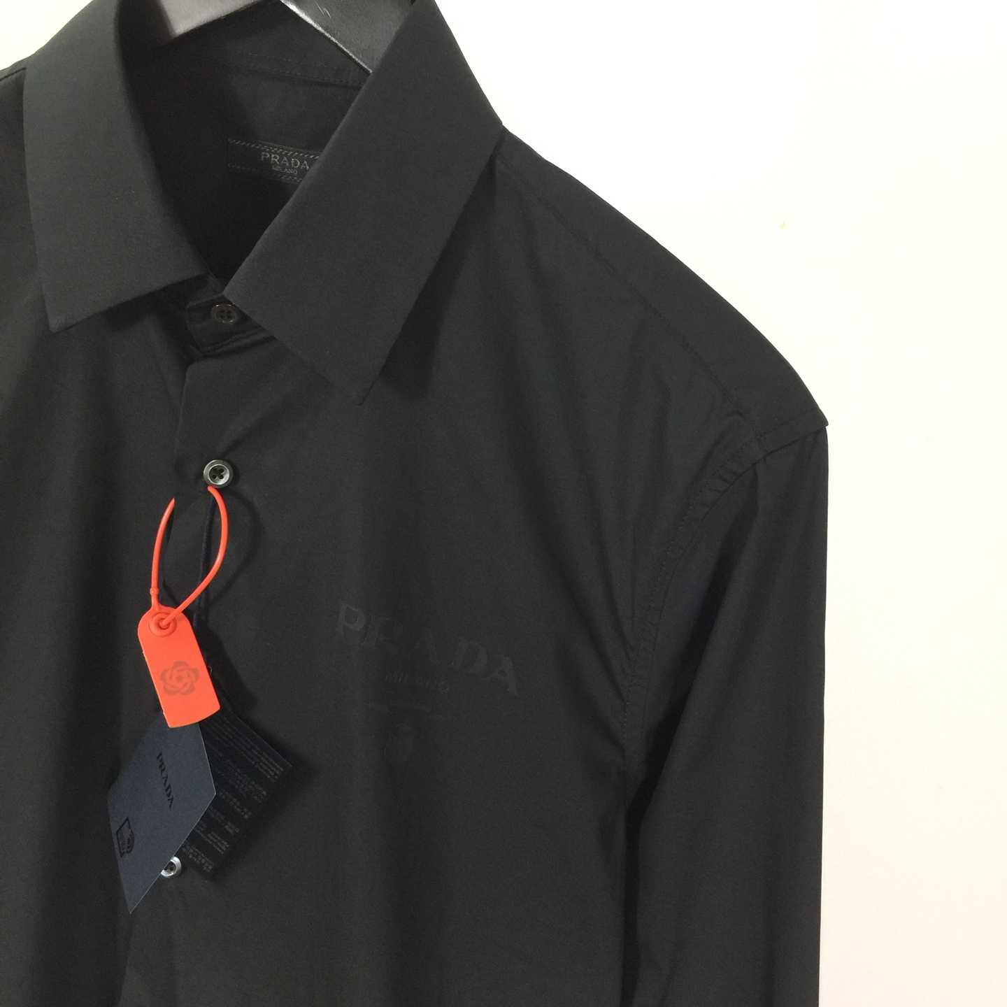 Prada Black Long-sleeve Shirt - DesignerGu