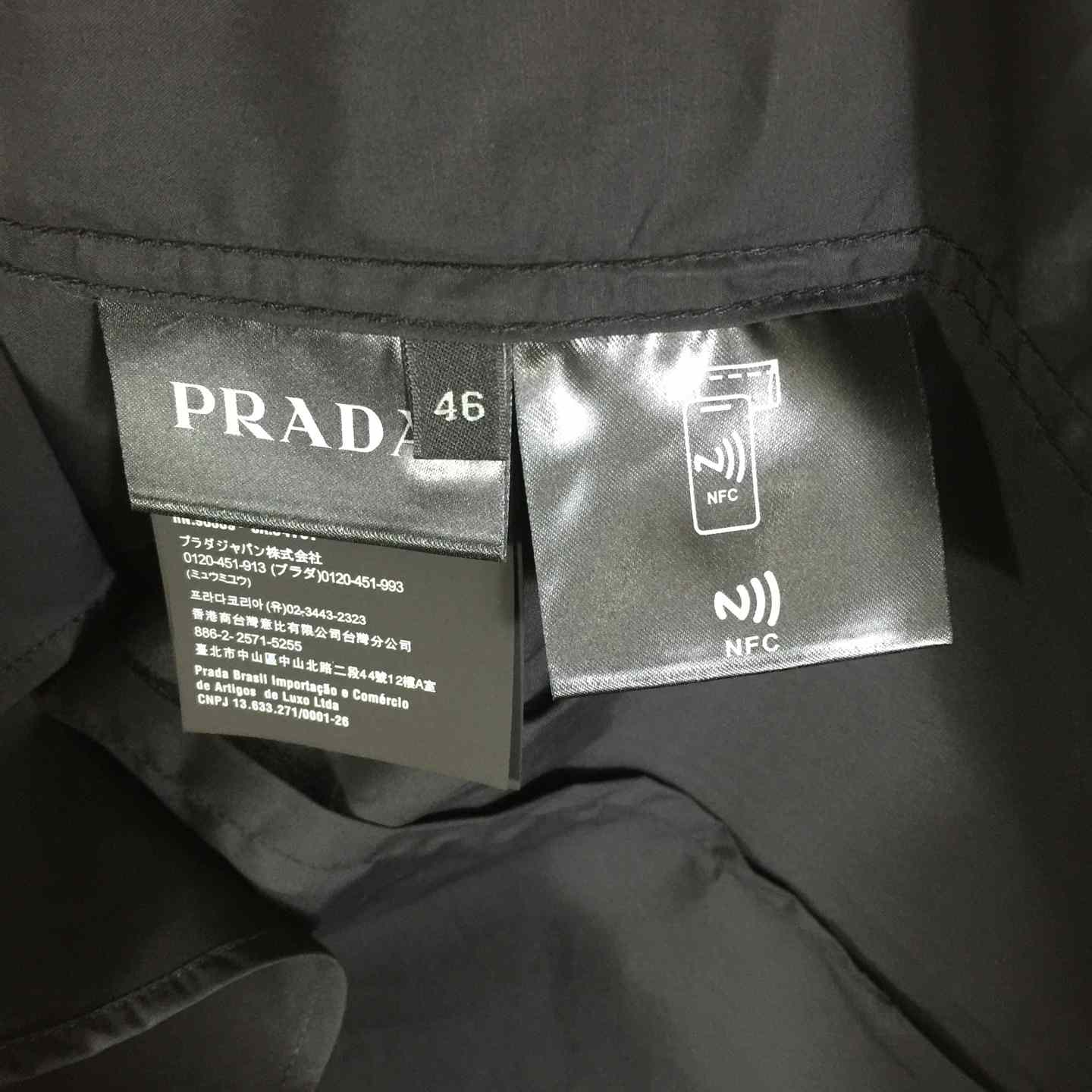 Prada Black Long-sleeve Shirt - DesignerGu
