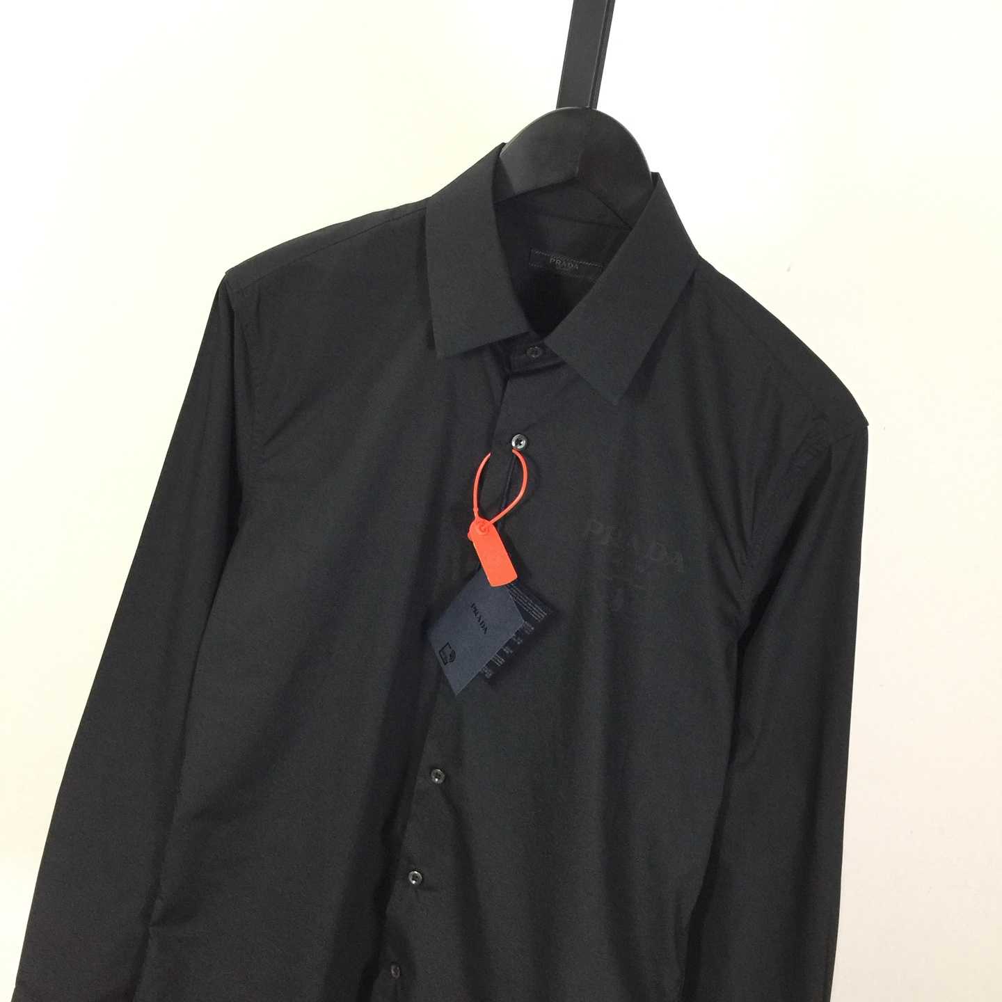 Prada Black Long-sleeve Shirt - DesignerGu