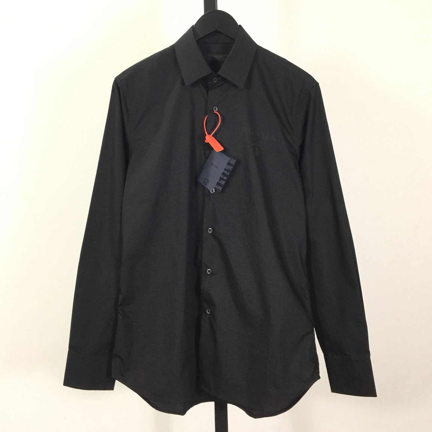 Prada Black Long-sleeve Shirt - DesignerGu