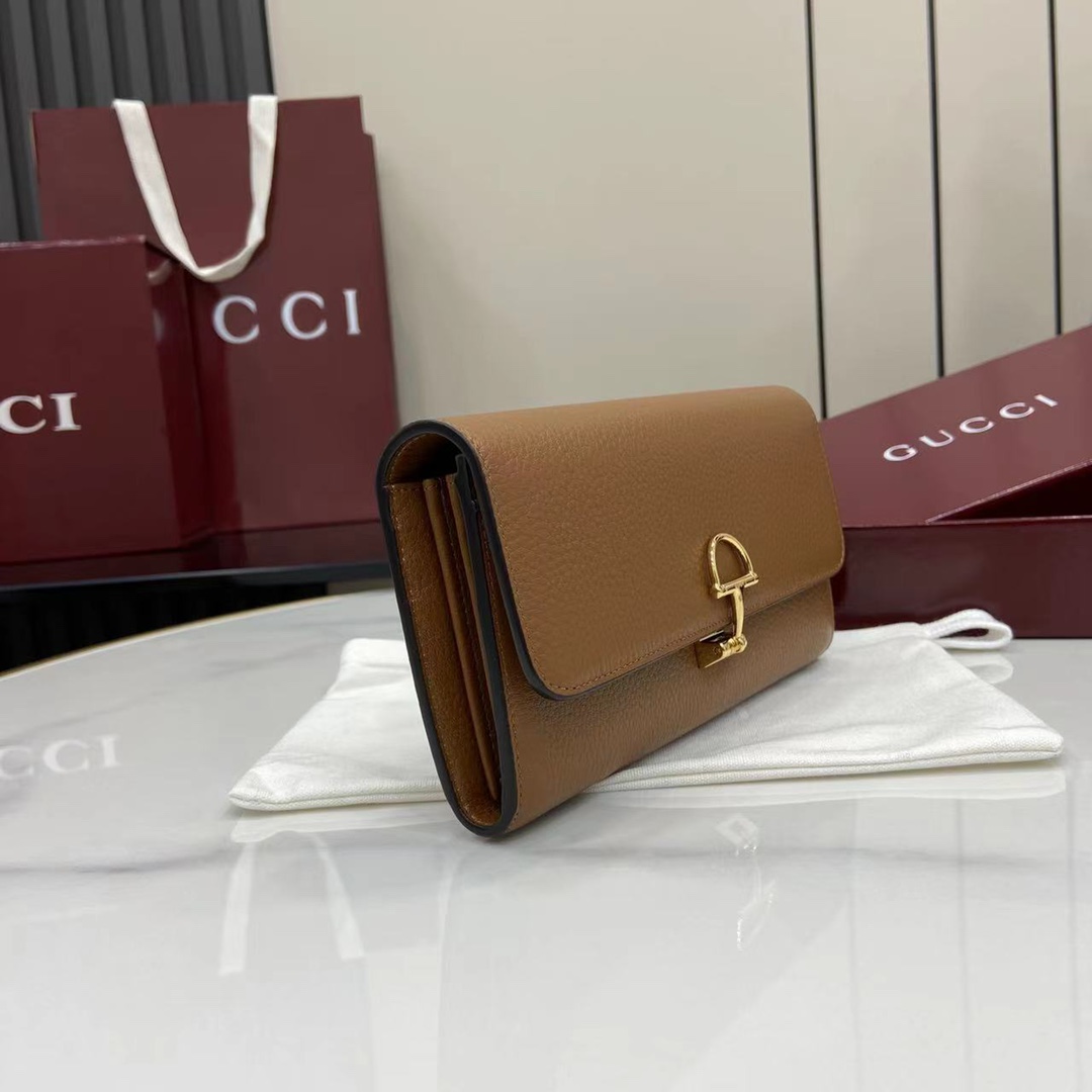 Gucci Softbit Continental Wallet - DesignerGu