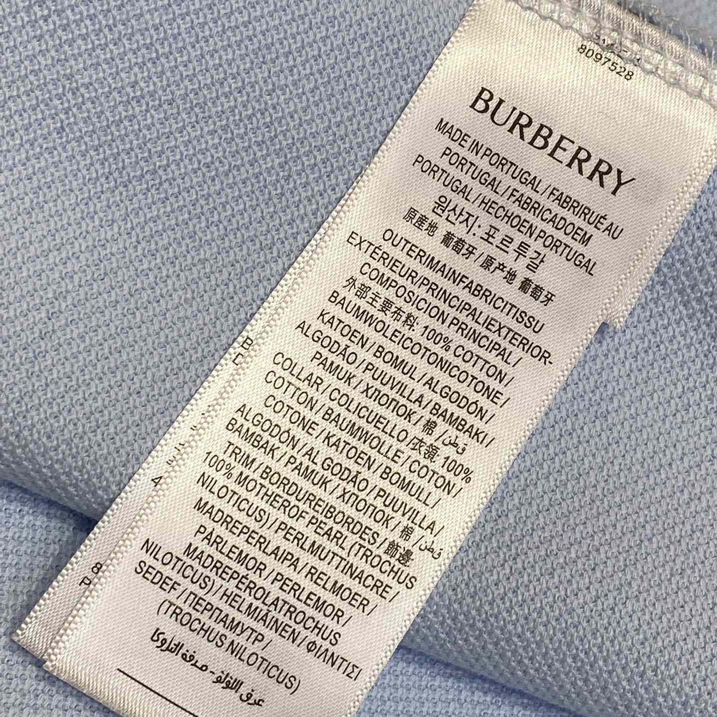 Burberry Cotton Polo Shirt - DesignerGu