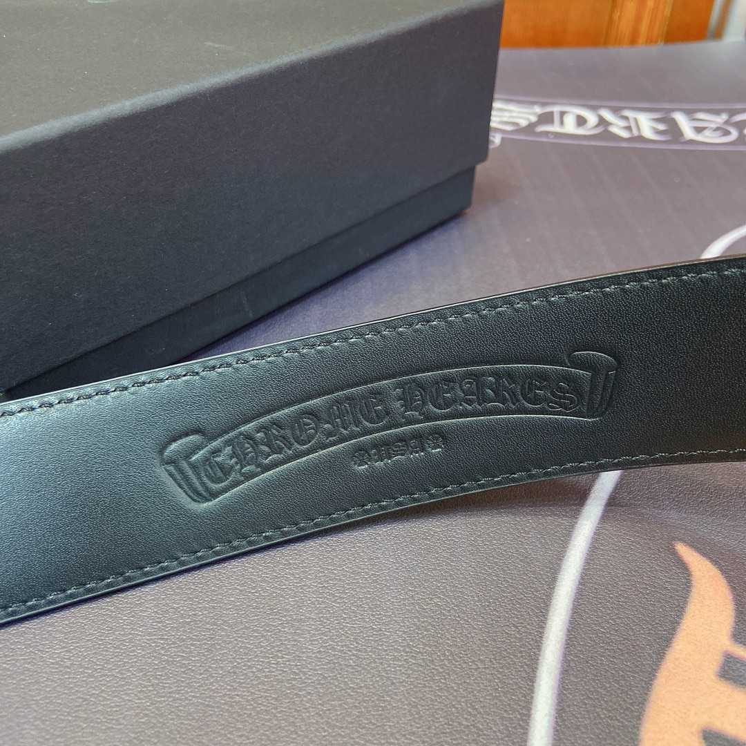 Chrome Hearts Leather Belt   - DesignerGu