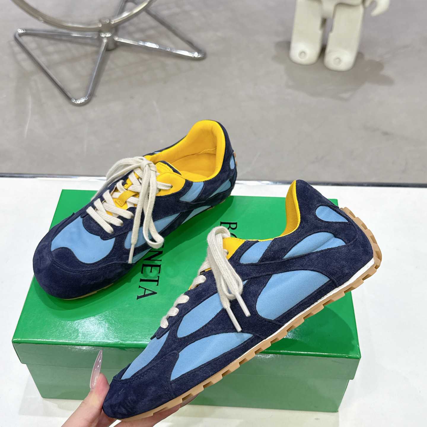 Bottega Veneta Orbit Flash Sneaker - DesignerGu