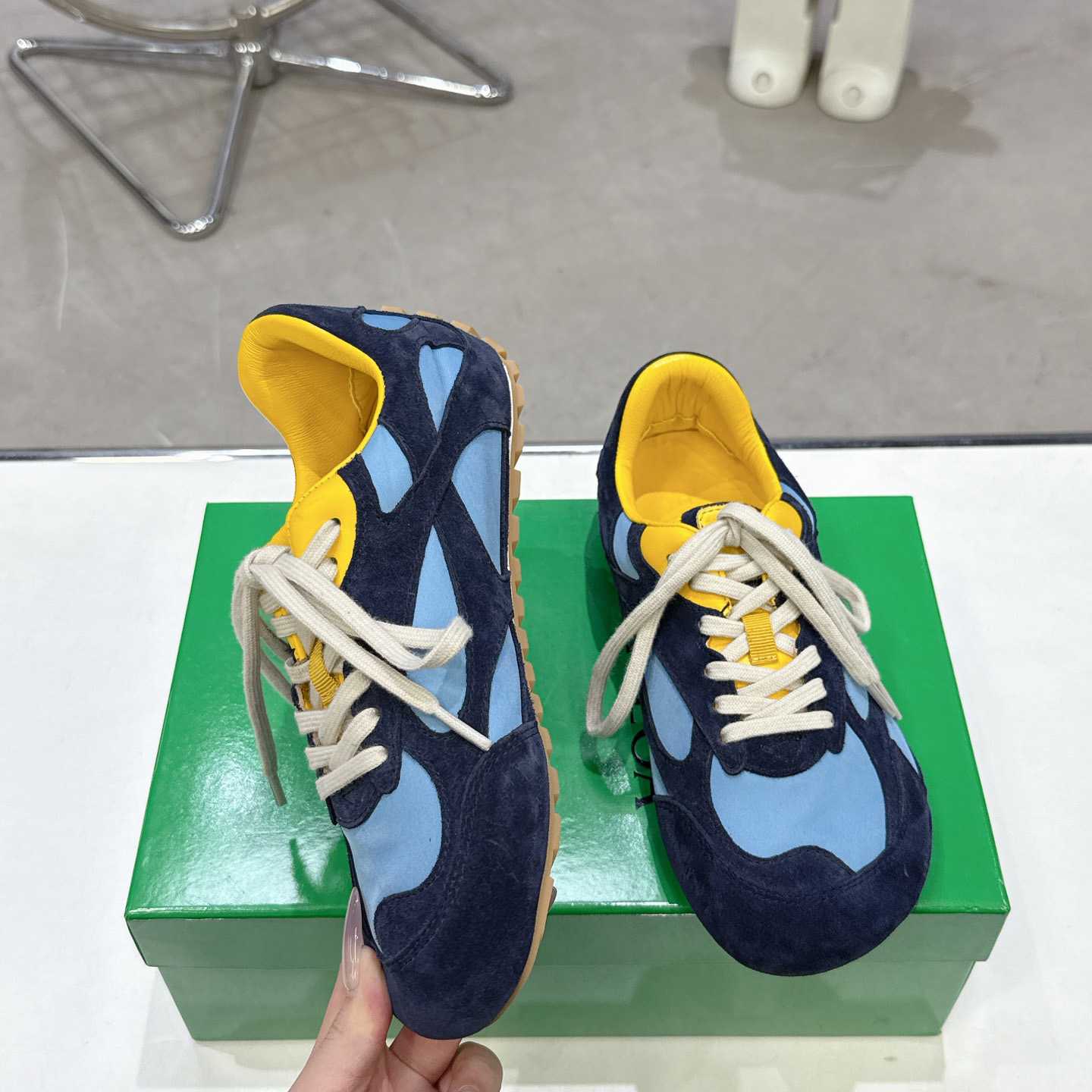 Bottega Veneta Orbit Flash Sneaker - DesignerGu