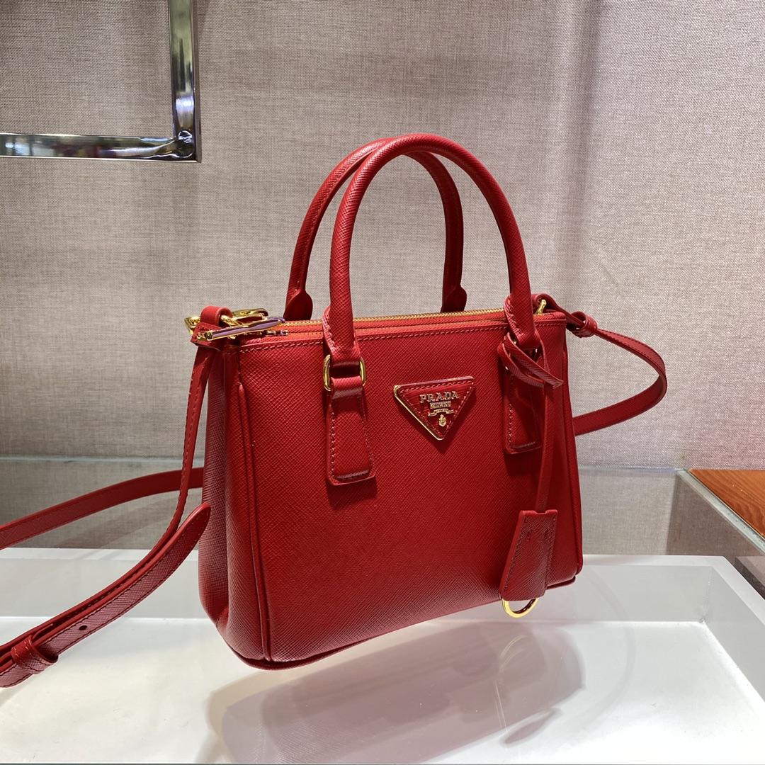 Prada Galleria Saffiano Leather Micro Bag - DesignerGu