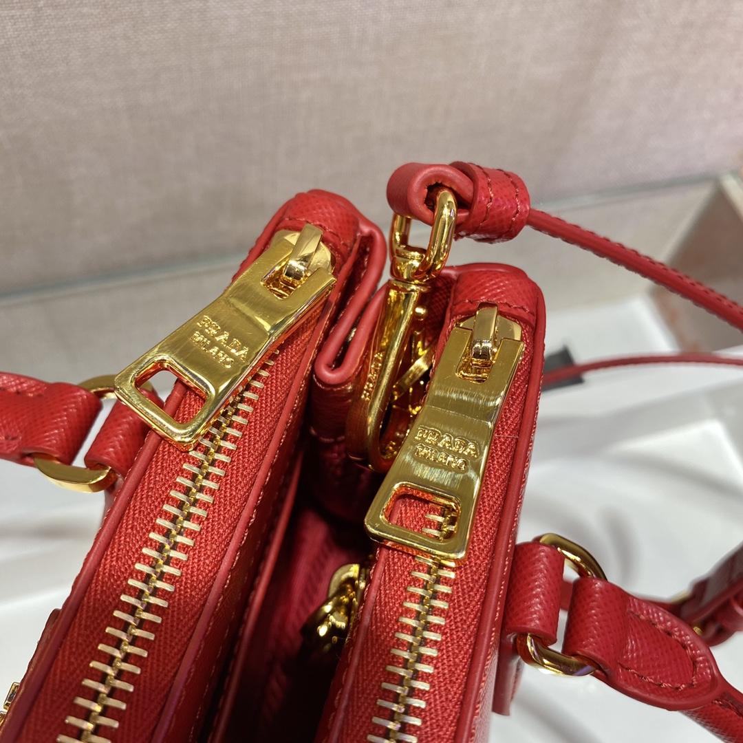 Prada Galleria Saffiano Leather Micro Bag - DesignerGu
