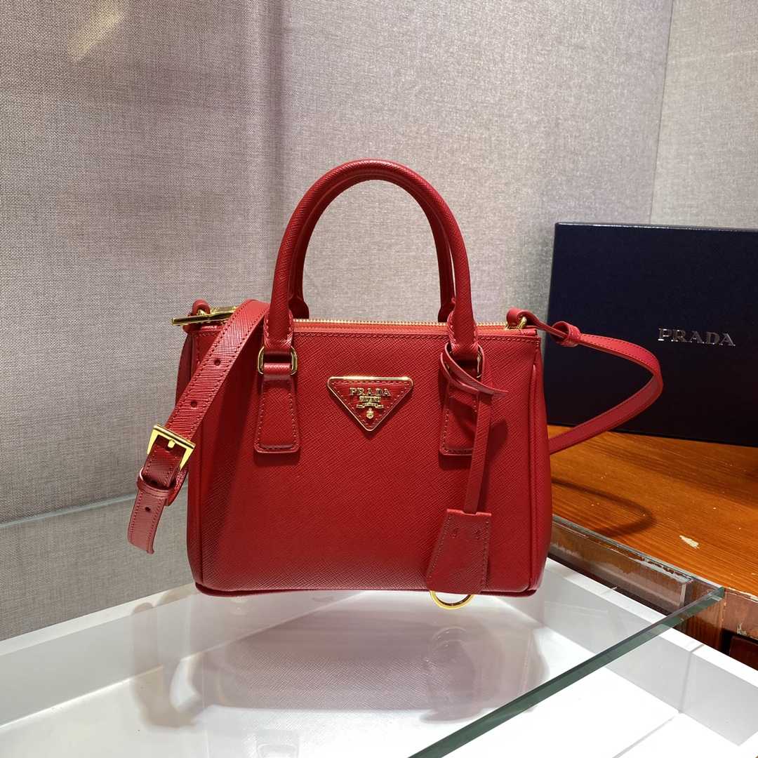 Prada Galleria Saffiano Leather Micro Bag - DesignerGu