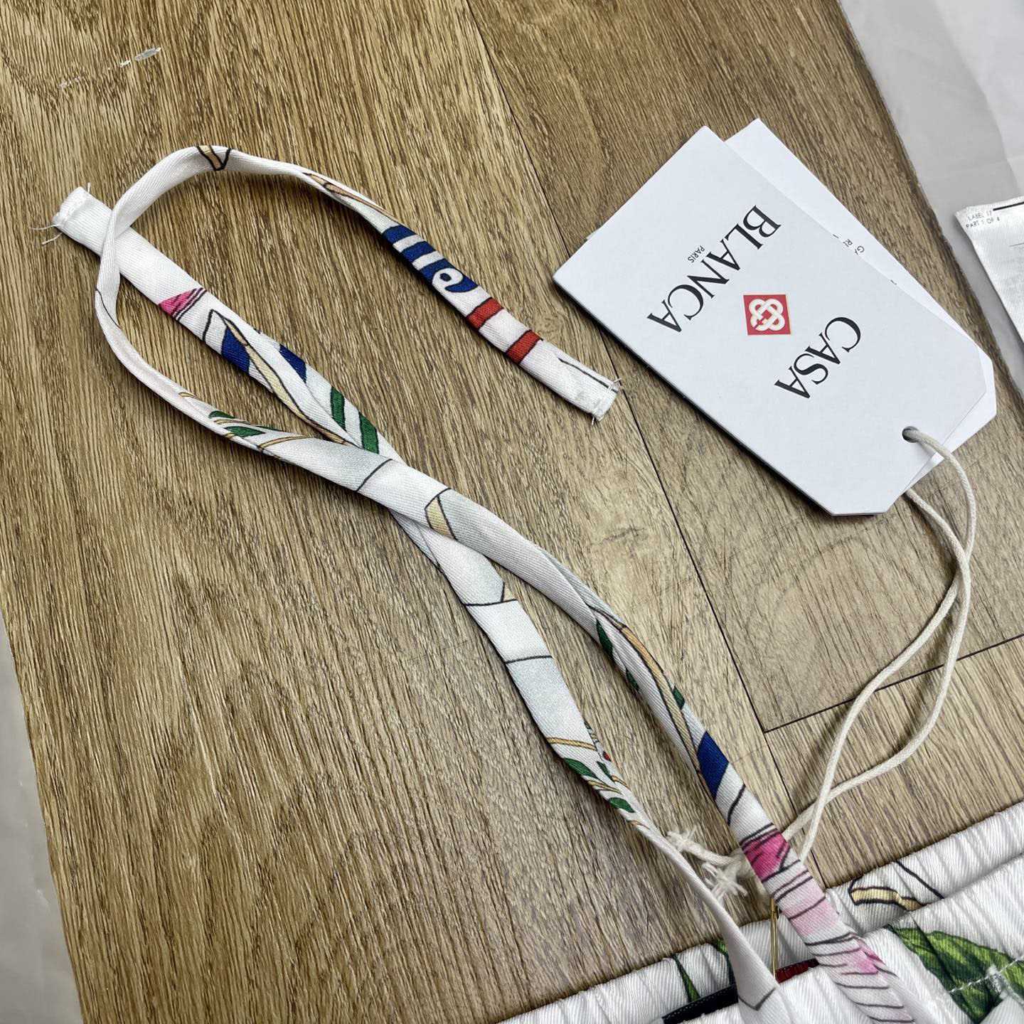 Casablanca Le Vase Brise Silk Trousers    CA3533 - DesignerGu