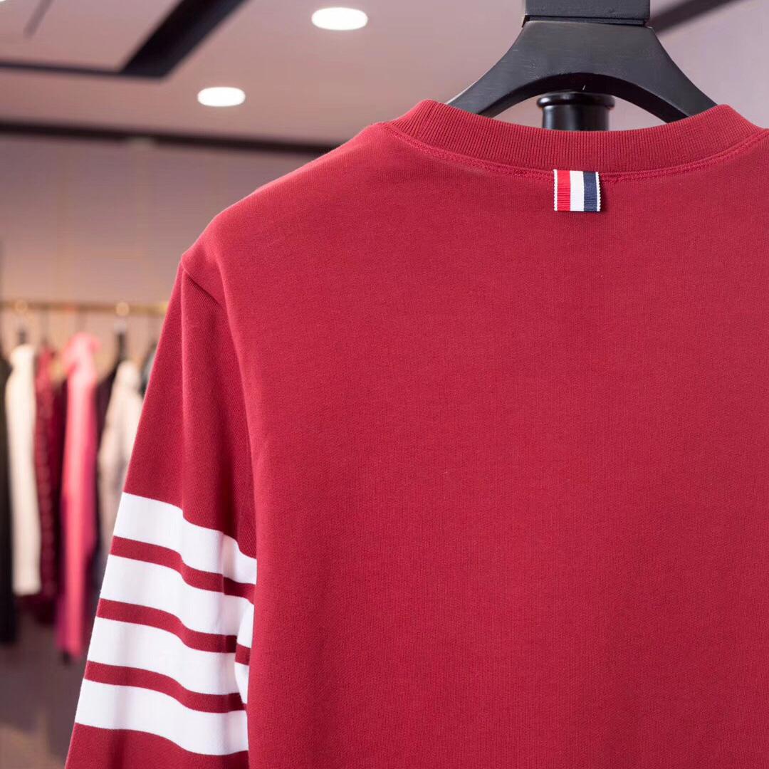Thom Browne Stripe Sleeve Sweatshirt    TB22 - DesignerGu