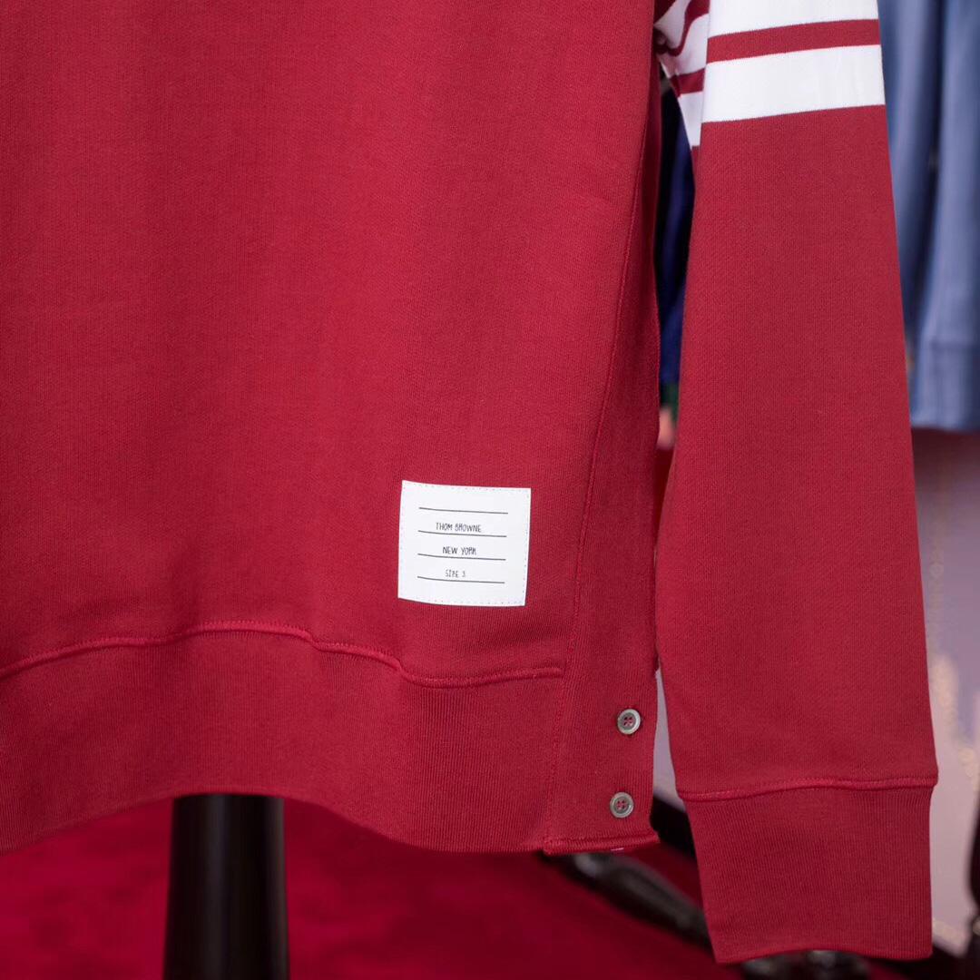 Thom Browne Stripe Sleeve Sweatshirt    TB22 - DesignerGu
