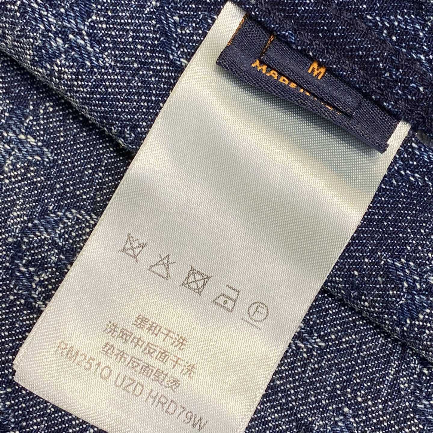 Louis Vuitton Monogram Denim Shirt - DesignerGu