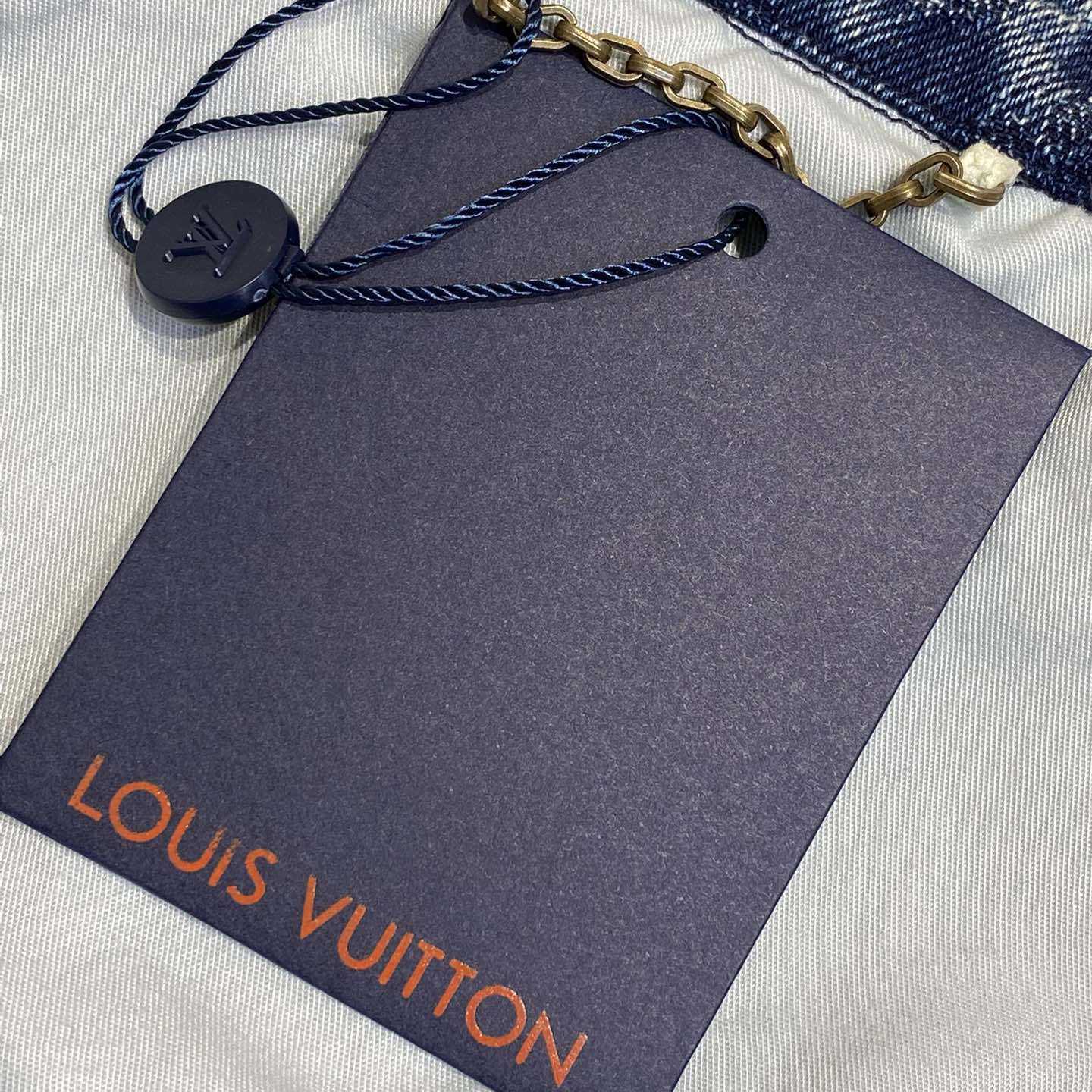 Louis Vuitton Monogram Denim Shirt - DesignerGu