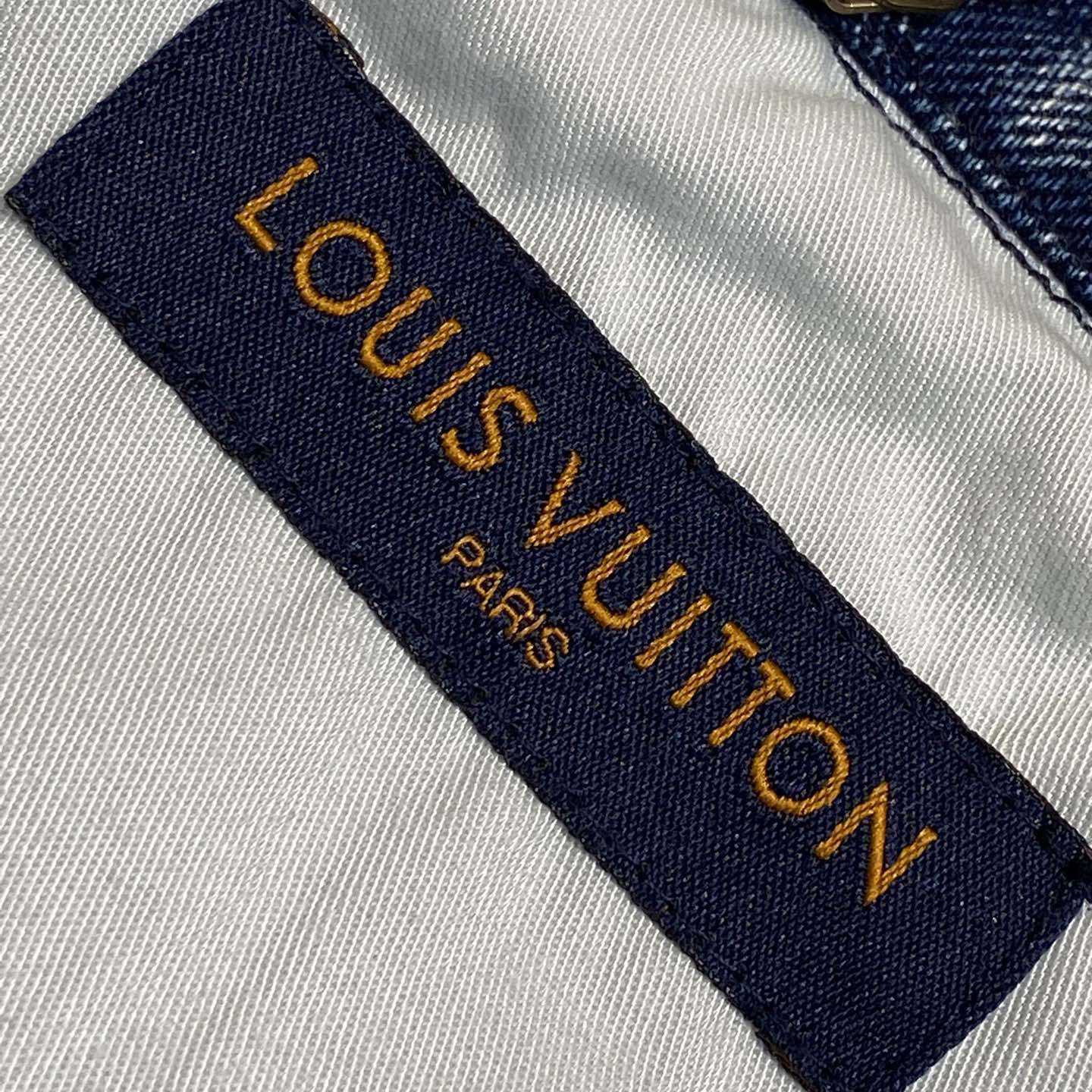 Louis Vuitton Monogram Denim Shirt - DesignerGu