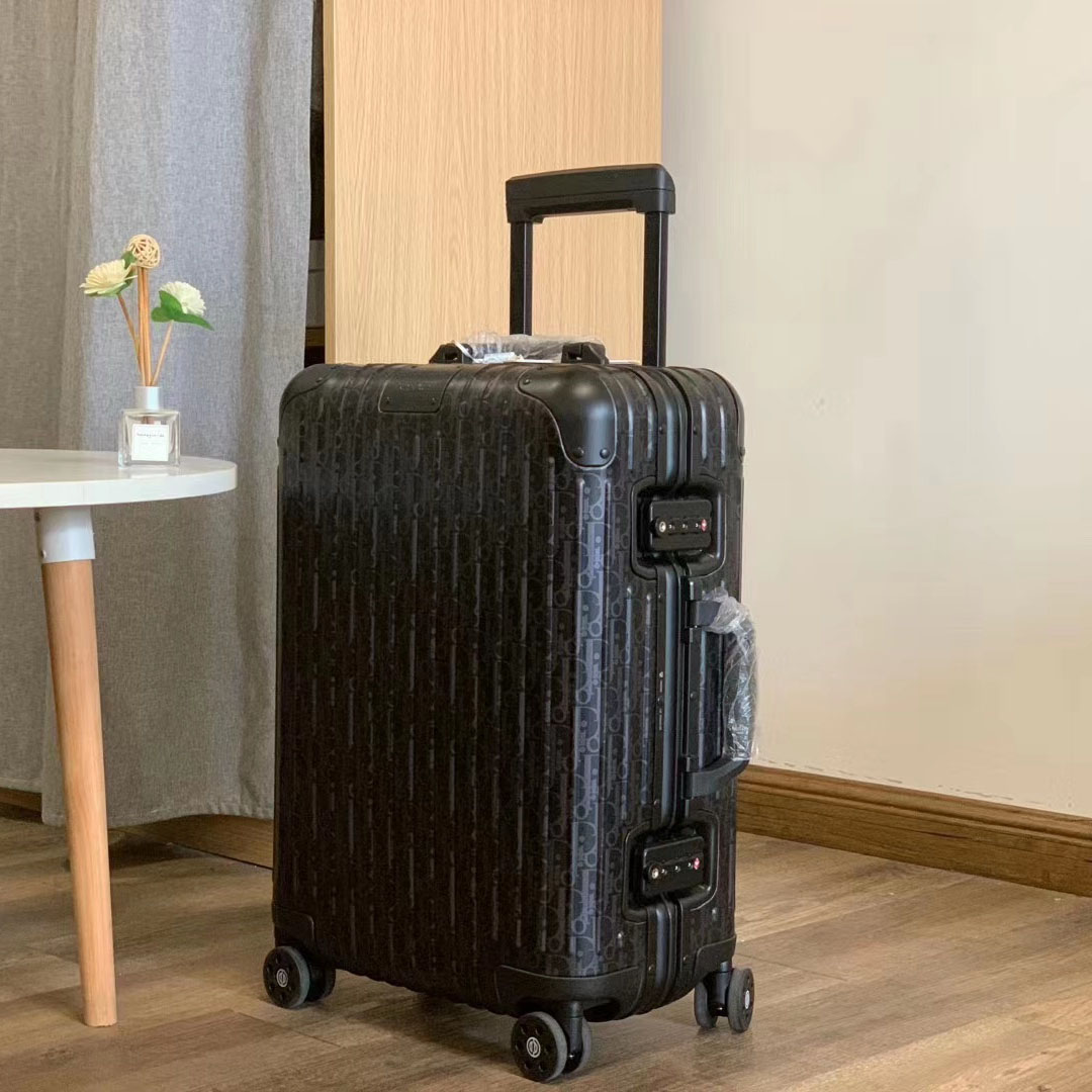 Dior Oblique Luggage - DesignerGu