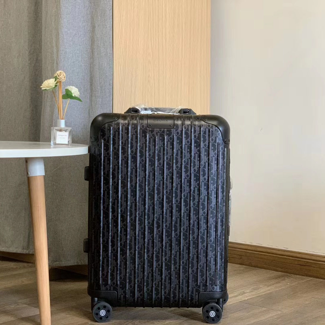 Dior Oblique Luggage - DesignerGu