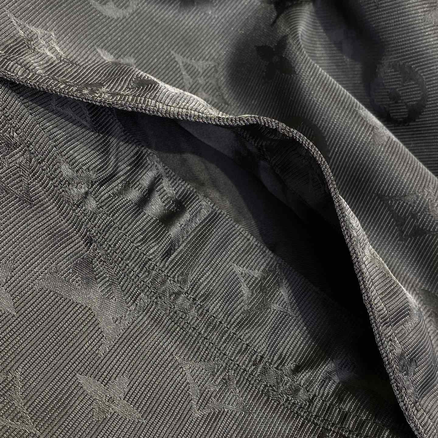 Louis Vuitton Monogram Moire Jacquard Silk Overshirt   1AGTGM - DesignerGu