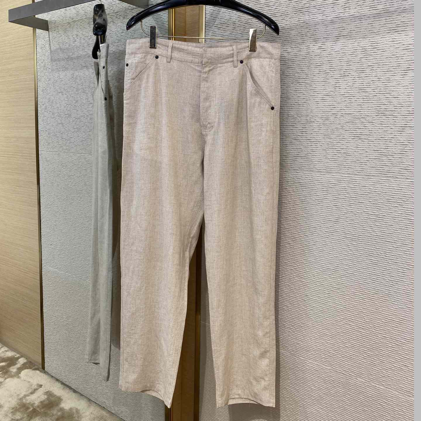Prada Men's Linen Pants - DesignerGu
