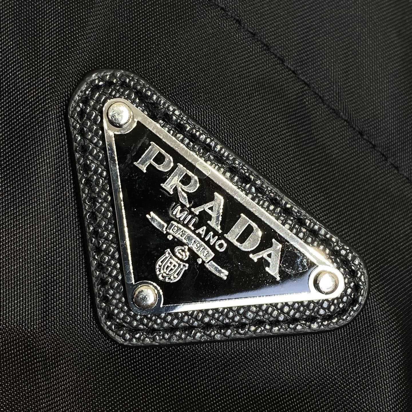 Prada Black Re-nylon Short-sleeved Shirt  - DesignerGu