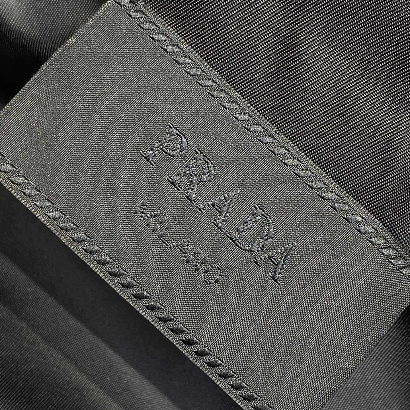 Prada Black Re-nylon Short-sleeved Shirt  - DesignerGu