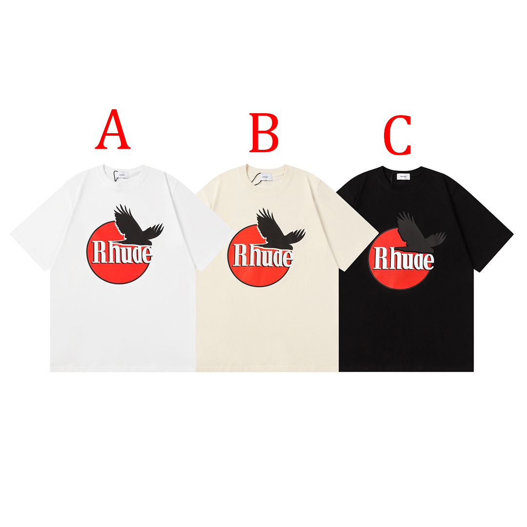 Rhude Eagle Logo Tee  - DesignerGu