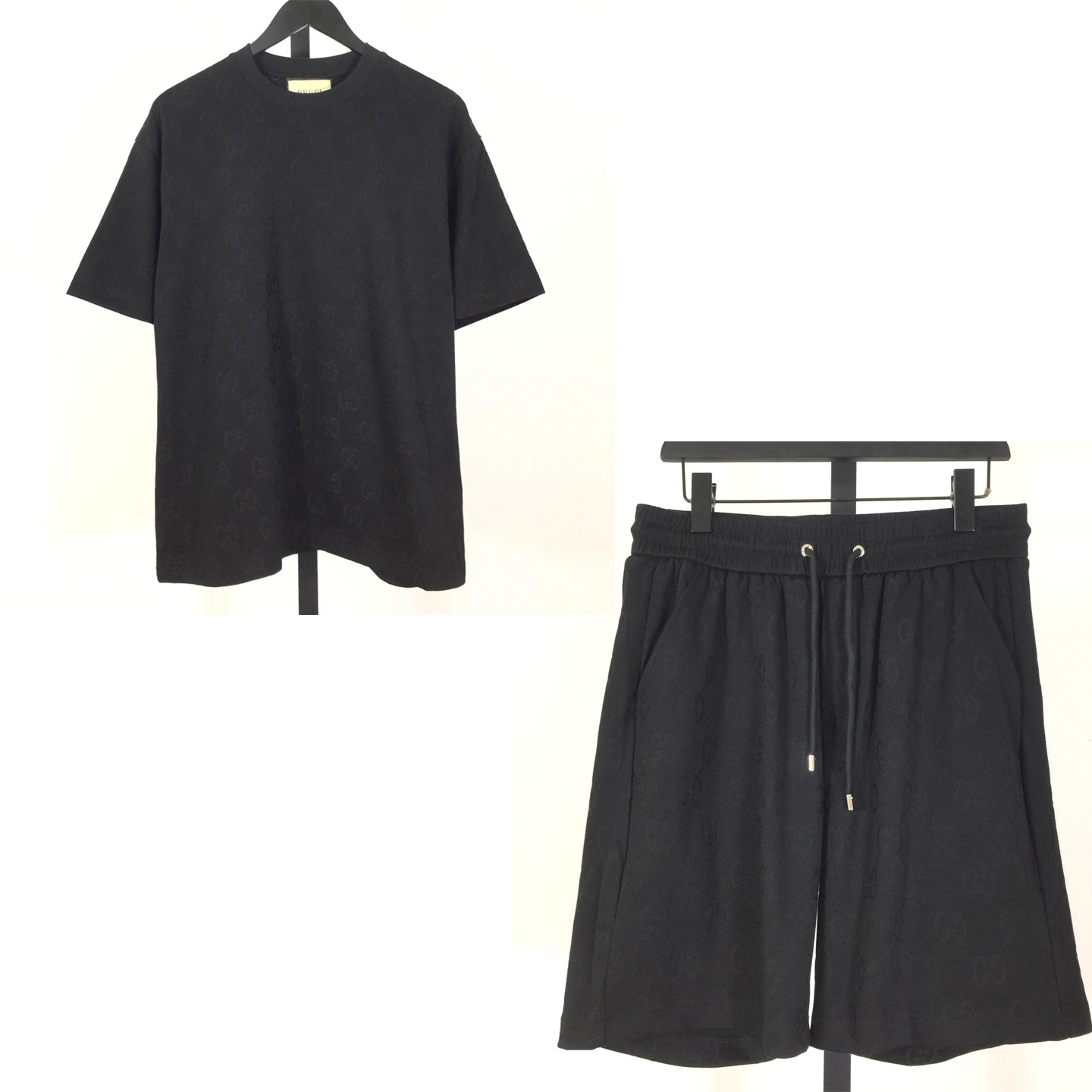 Gucci GG Cotton Tee And Short - DesignerGu