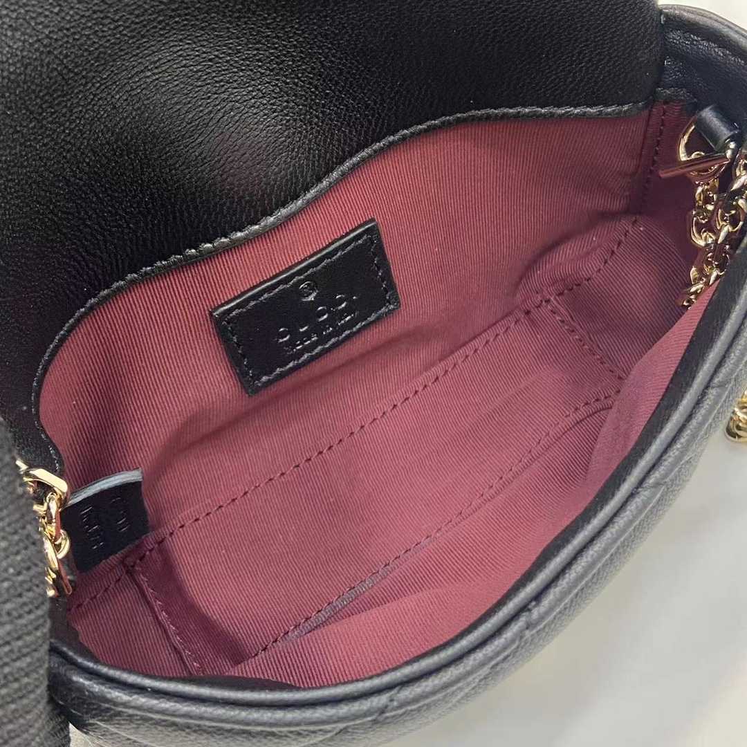 Gucci GG Marmont Mini Shoulder Bag - DesignerGu