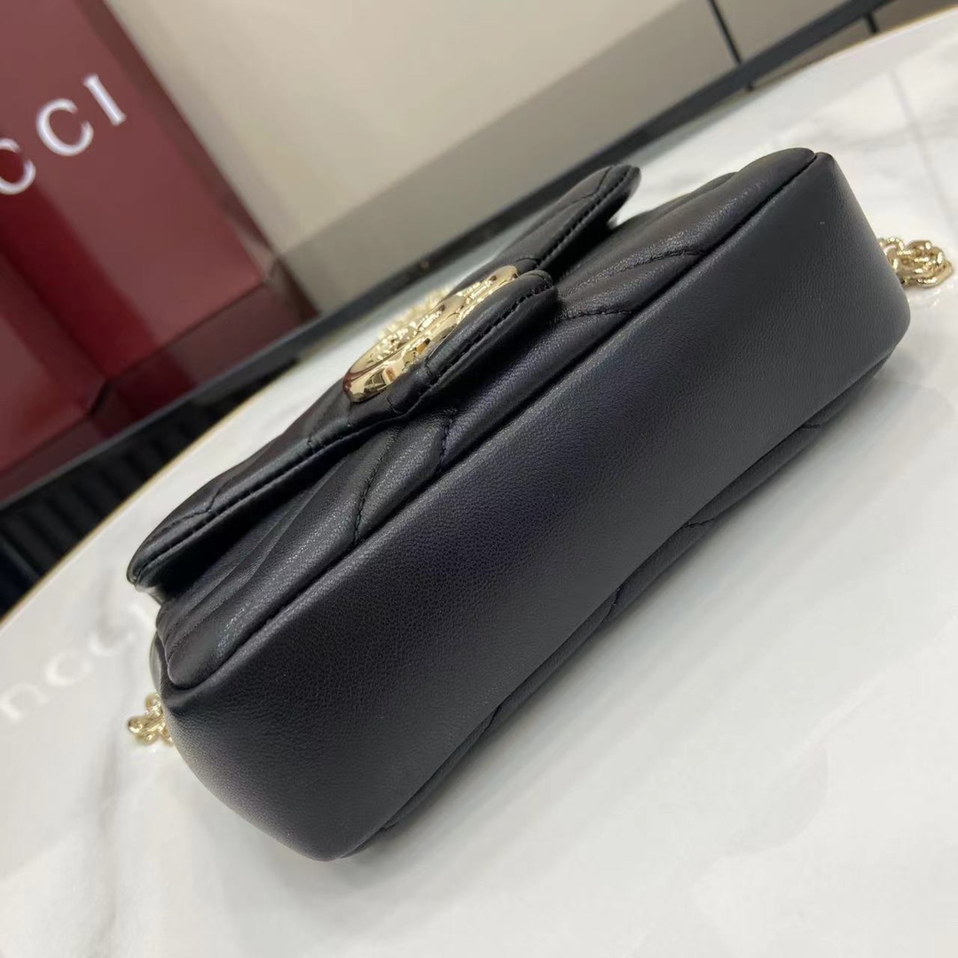 Gucci GG Marmont Mini Shoulder Bag - DesignerGu