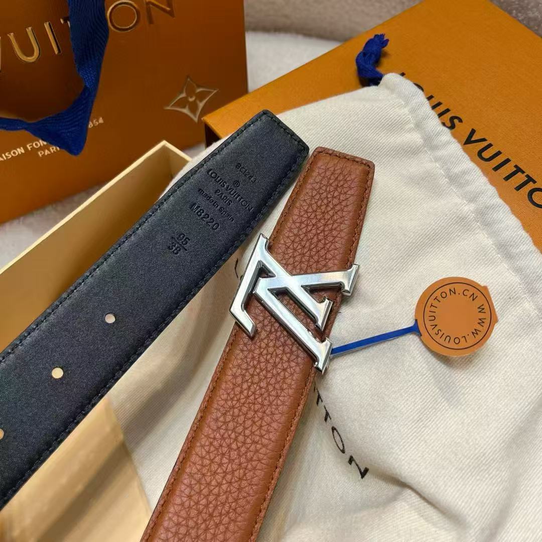 Louis Vuitton Reversible Belt - DesignerGu