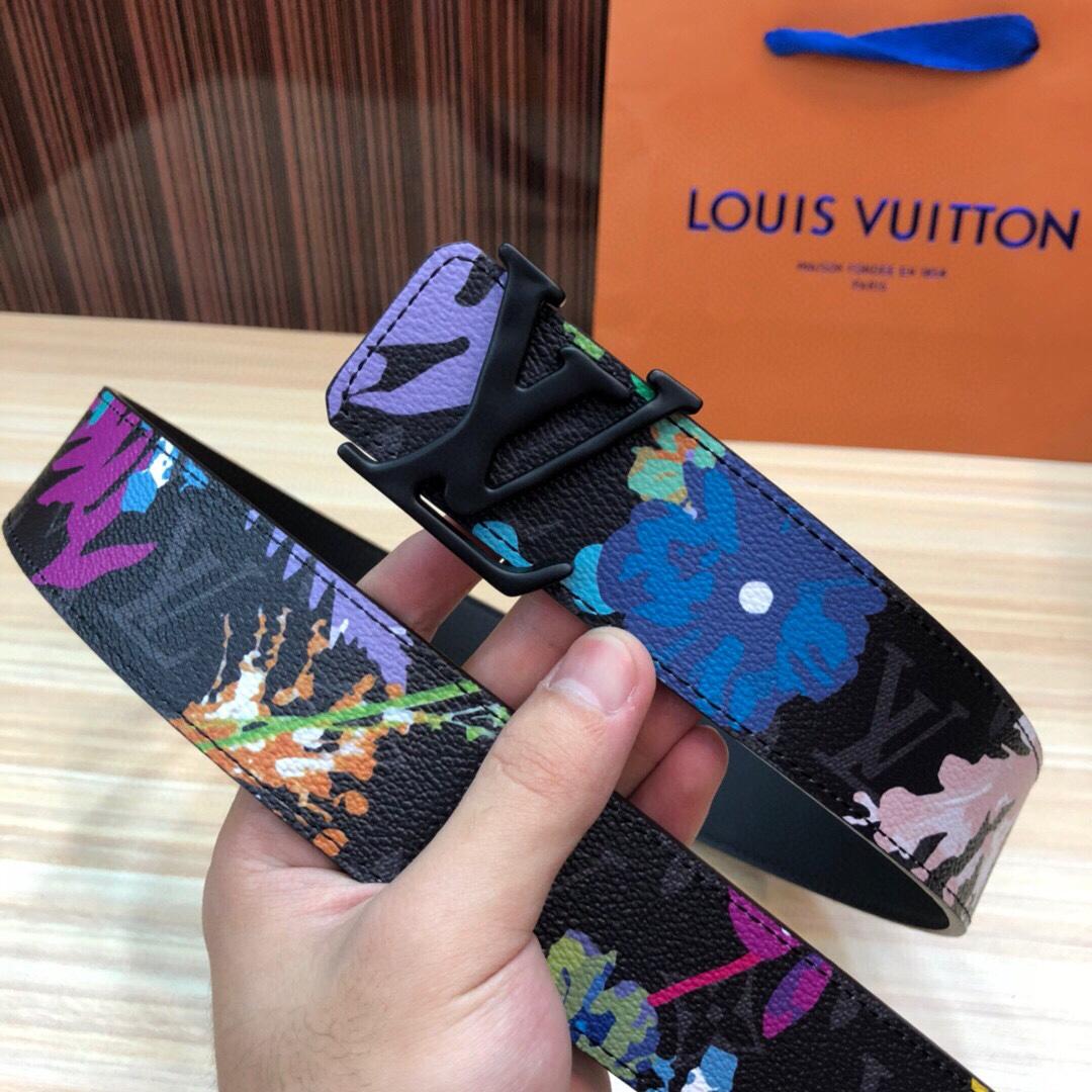 Louis Vuitton Reversible Belt - DesignerGu