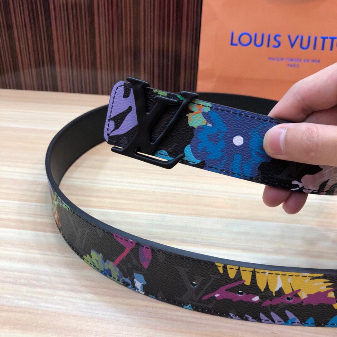 Louis Vuitton Reversible Belt - DesignerGu