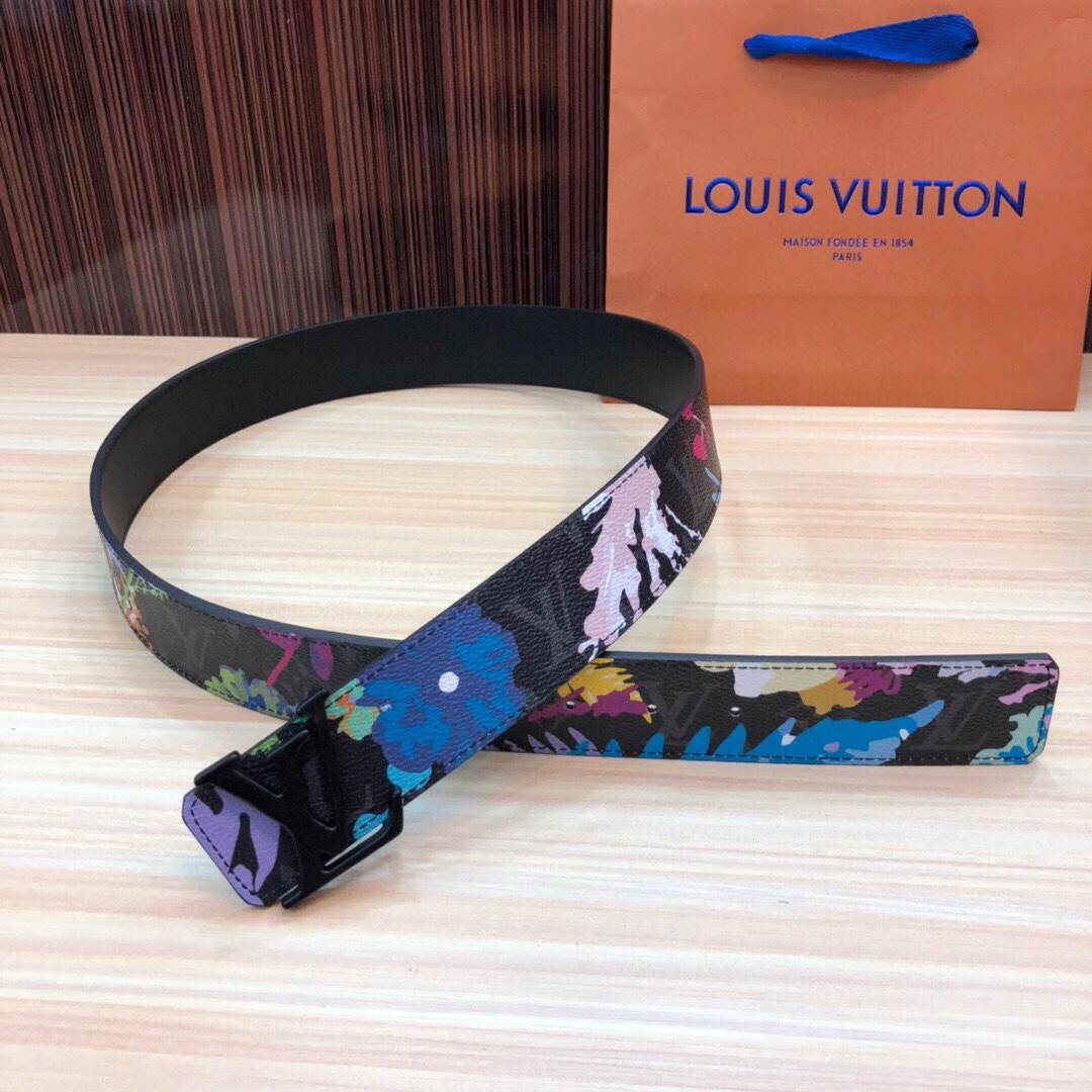 Louis Vuitton Reversible Belt - DesignerGu