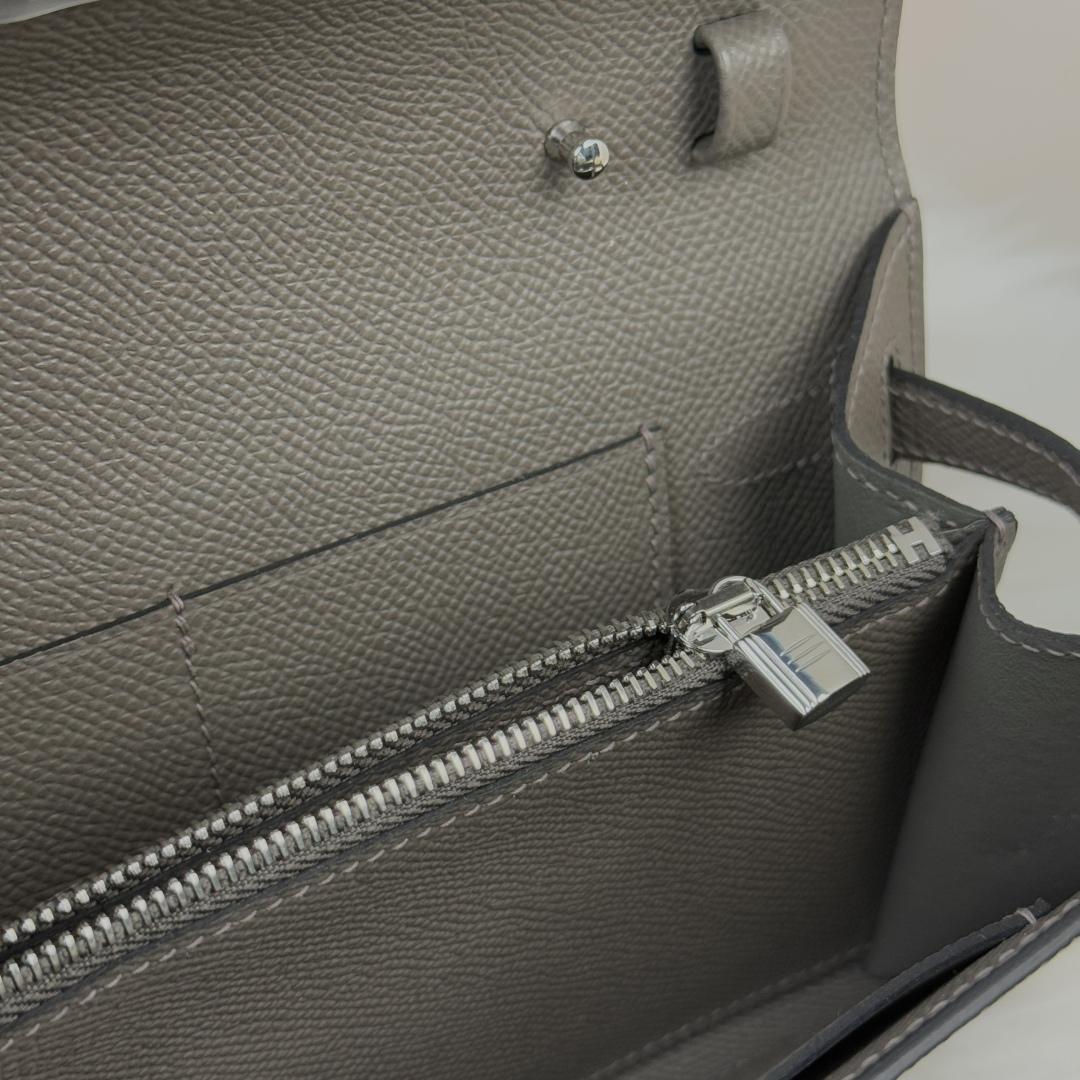 Hermes Kelly Classique To Go Wallet - DesignerGu