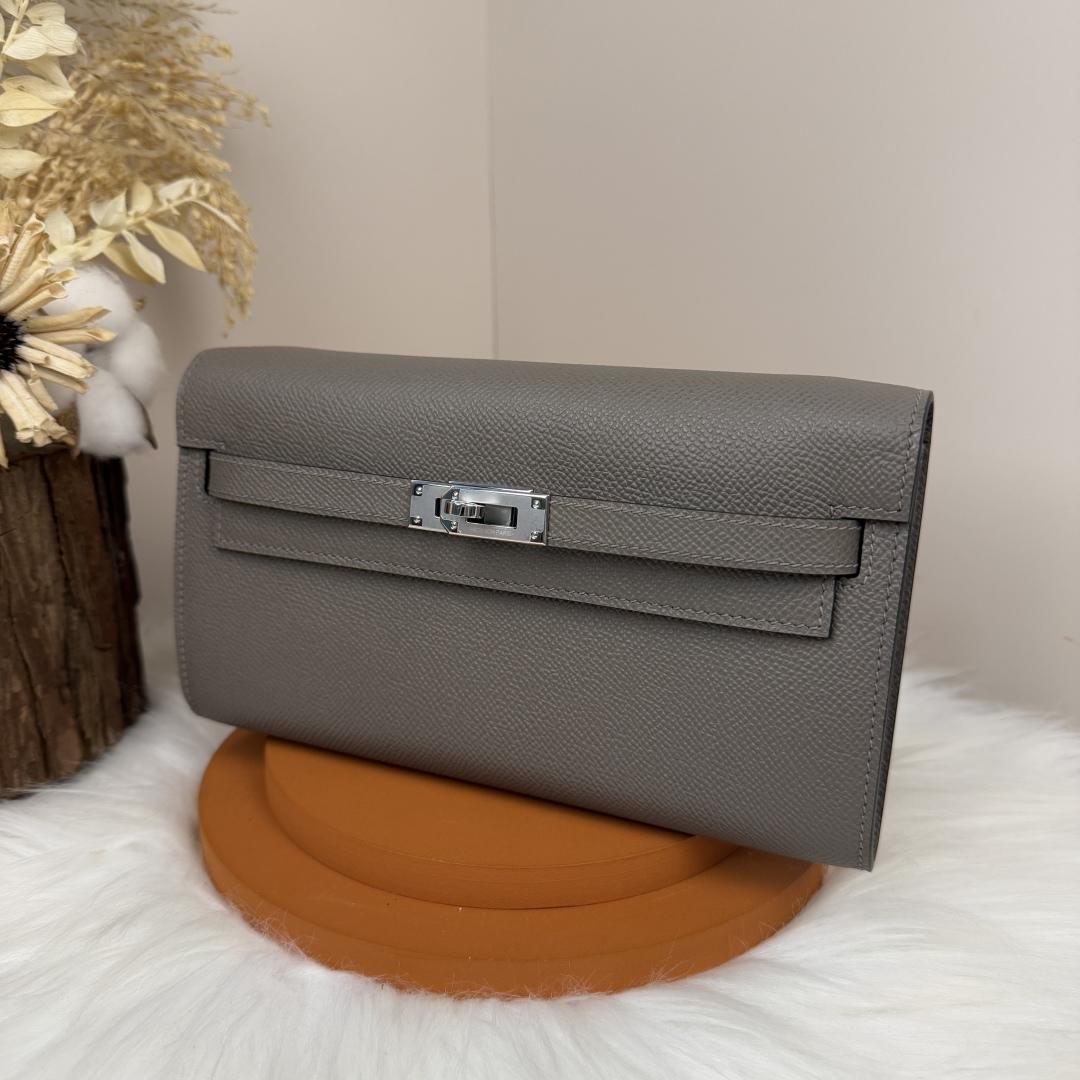 Hermes Kelly Classique To Go Wallet - DesignerGu