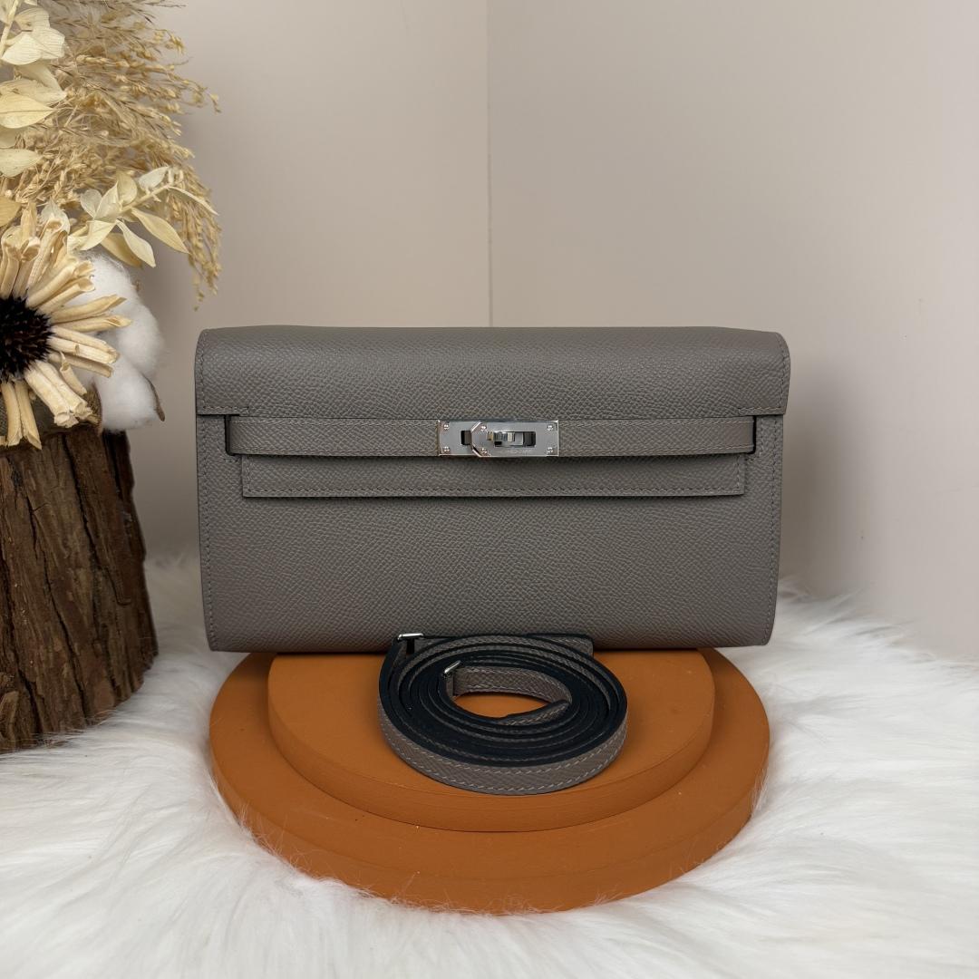 Hermes Kelly Classique To Go Wallet - DesignerGu