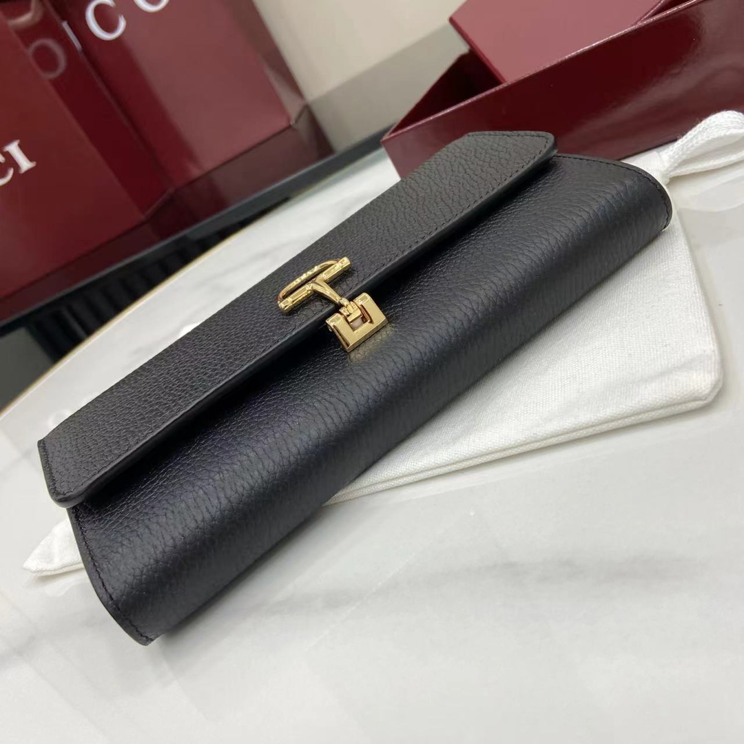 Gucci Softbit Continental Wallet - DesignerGu
