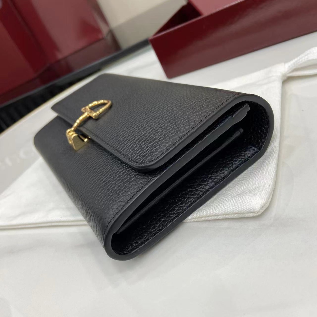 Gucci Softbit Continental Wallet - DesignerGu