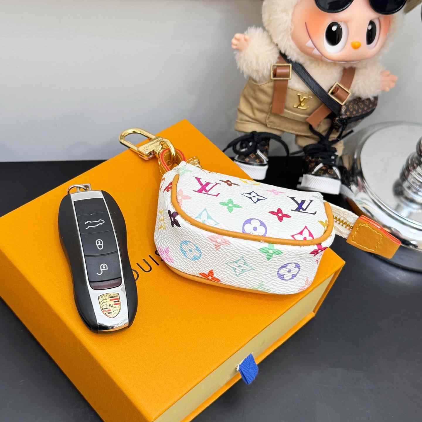 Louis Vuitton LV x TM Micro Pochette Monogram Multicolor   M02460 - DesignerGu