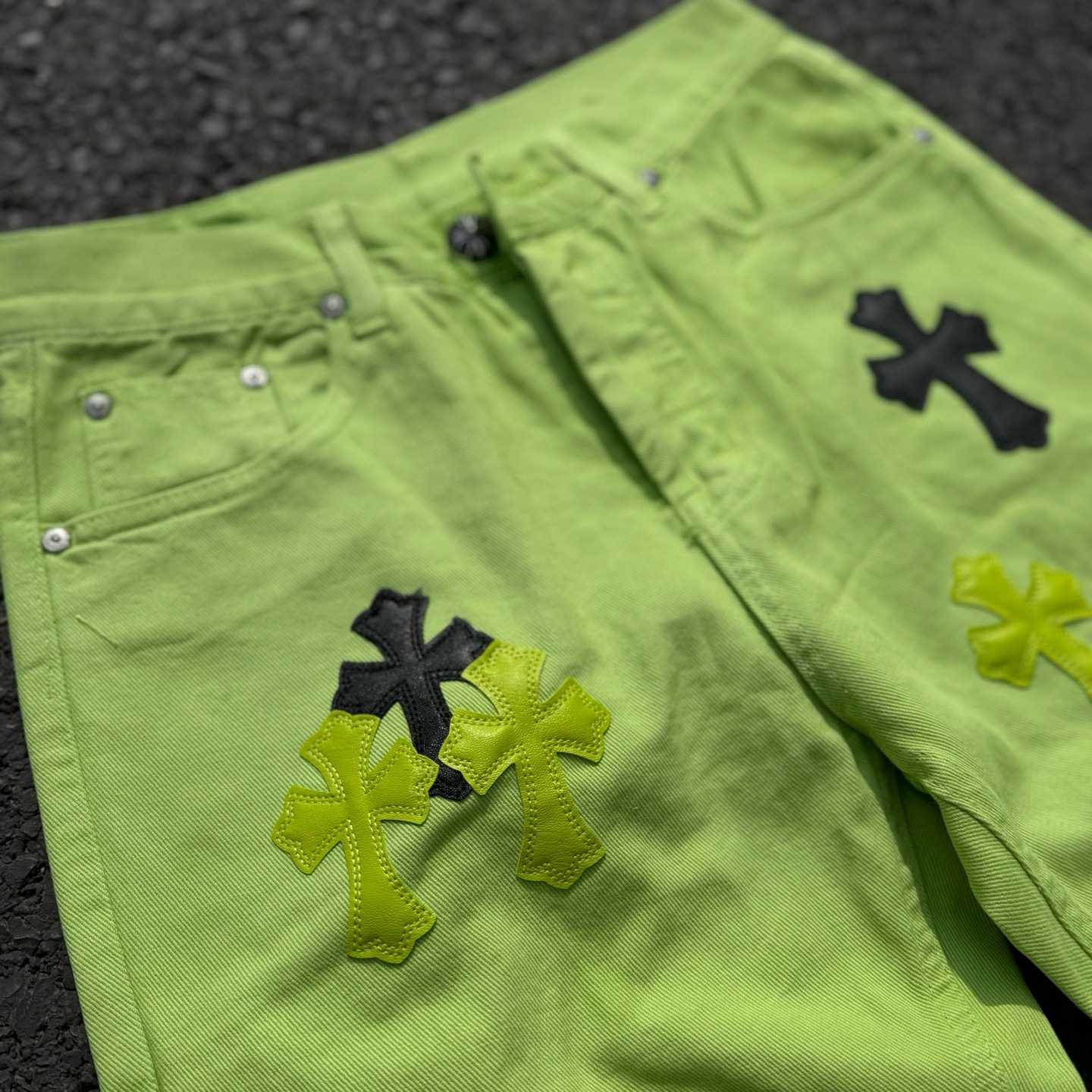 Chrome Hearts Sex Recods Jeans - DesignerGu