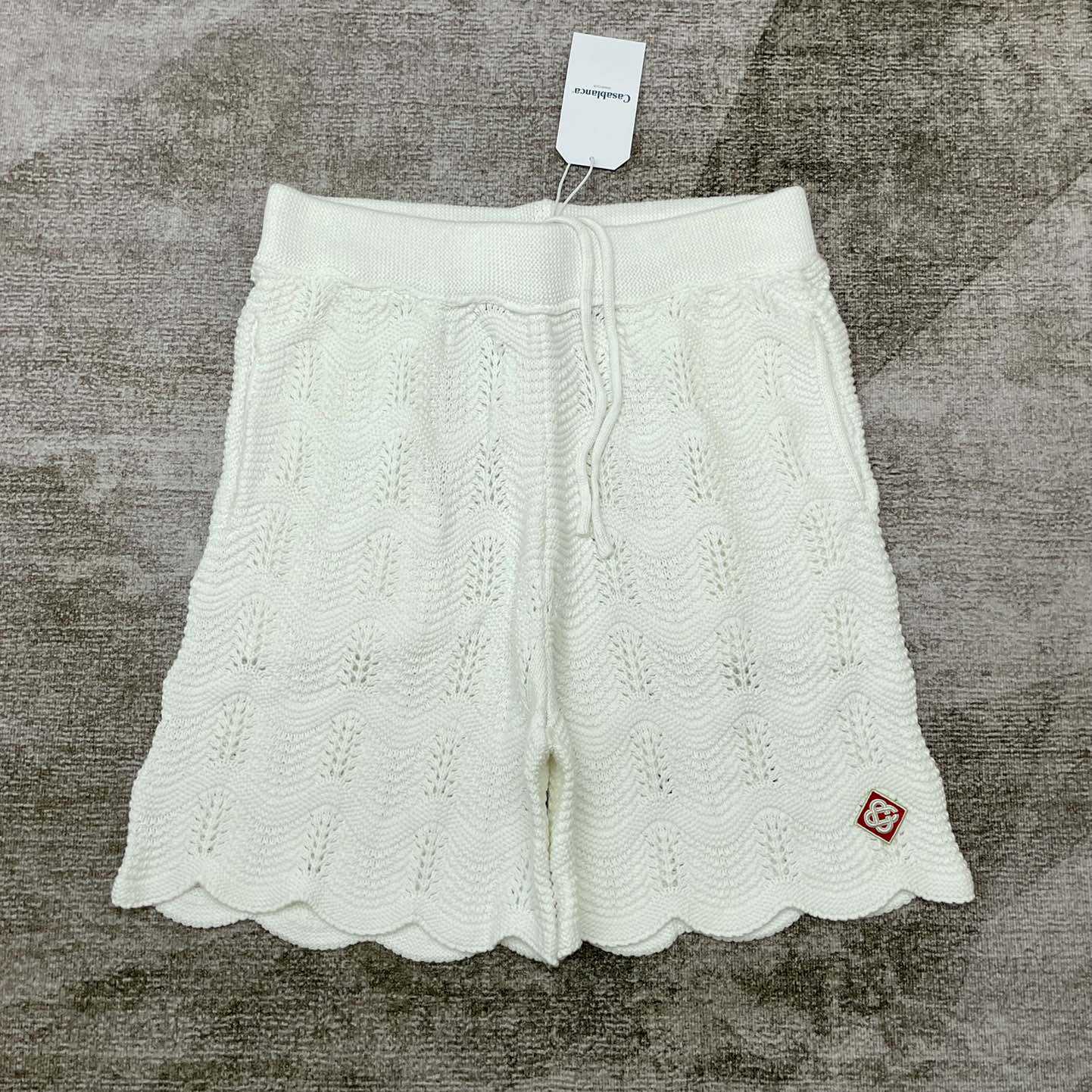 Casablanca Wave Crochet Shorts   D0034 - DesignerGu