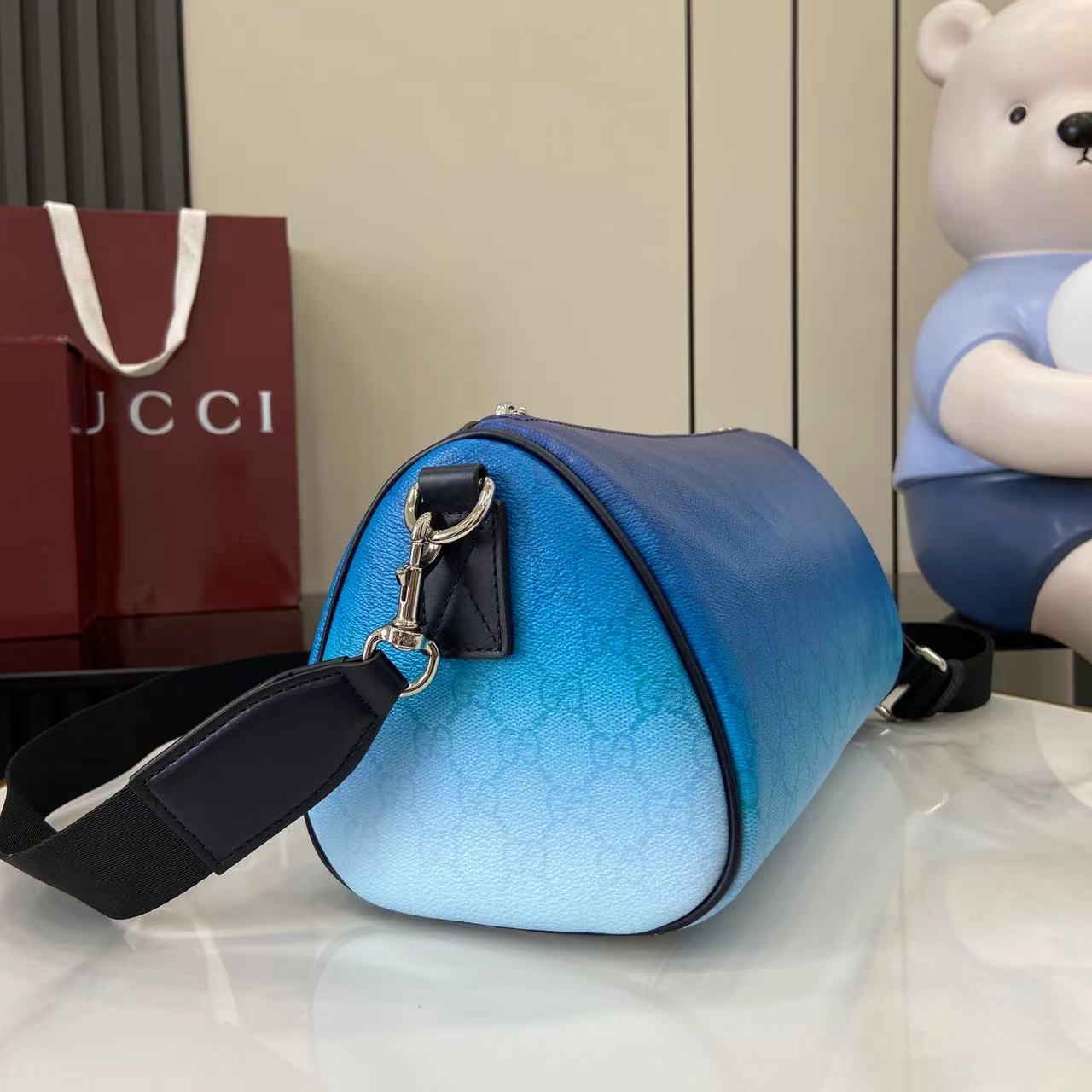 Gucci Chroma Small Cylinder Bag - DesignerGu