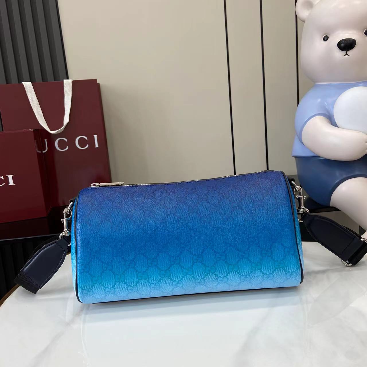 Gucci Chroma Small Cylinder Bag - DesignerGu