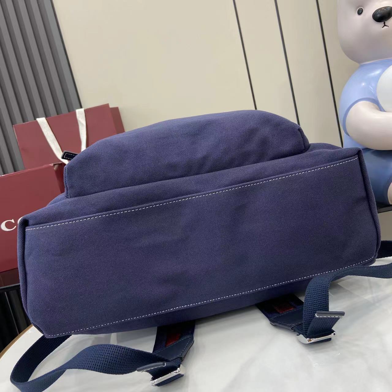 Gucci Printed Canvas Maxi Backpack - DesignerGu