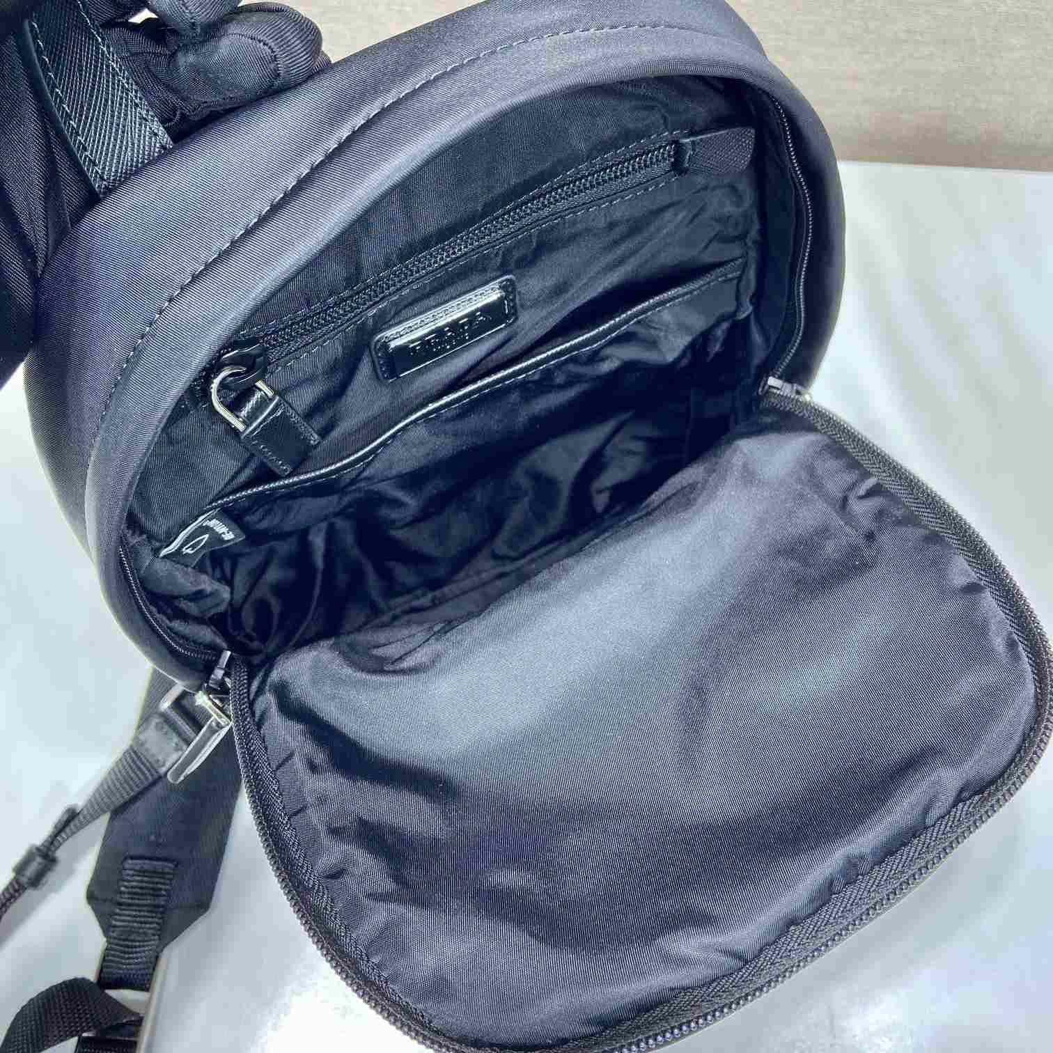 Prada Re-Nylon And Saffiano Leather Backpack   - DesignerGu