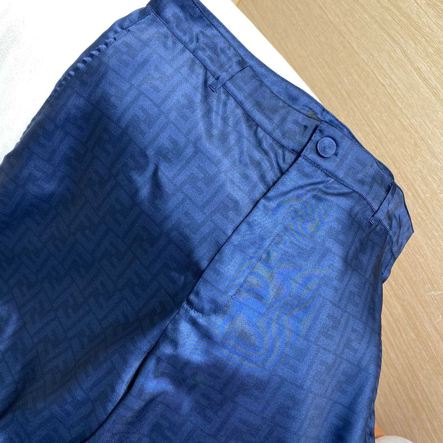 Fendi Allover Logo Printed Shorts - DesignerGu