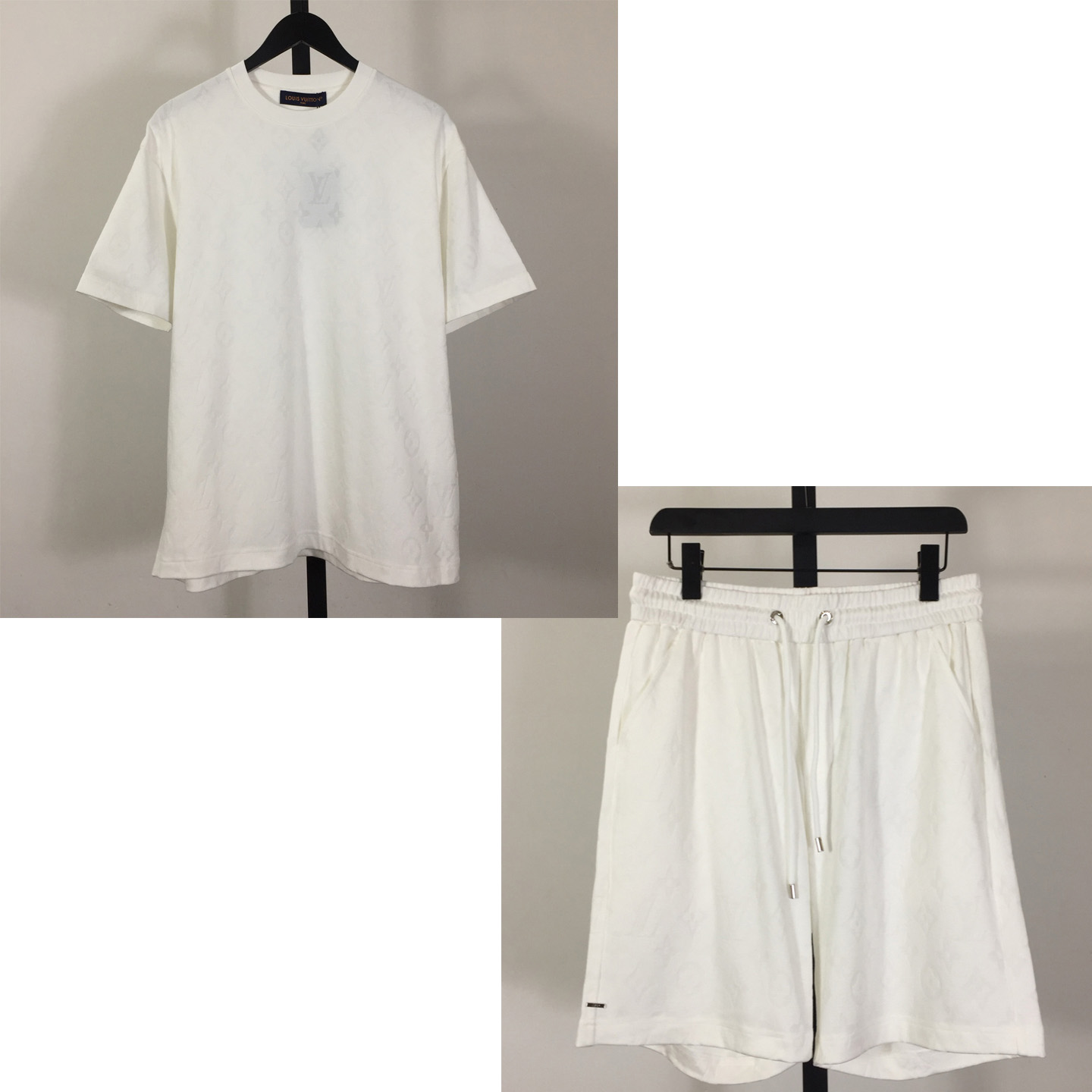 Louis Vuitton Monogram Tee And Short - DesignerGu