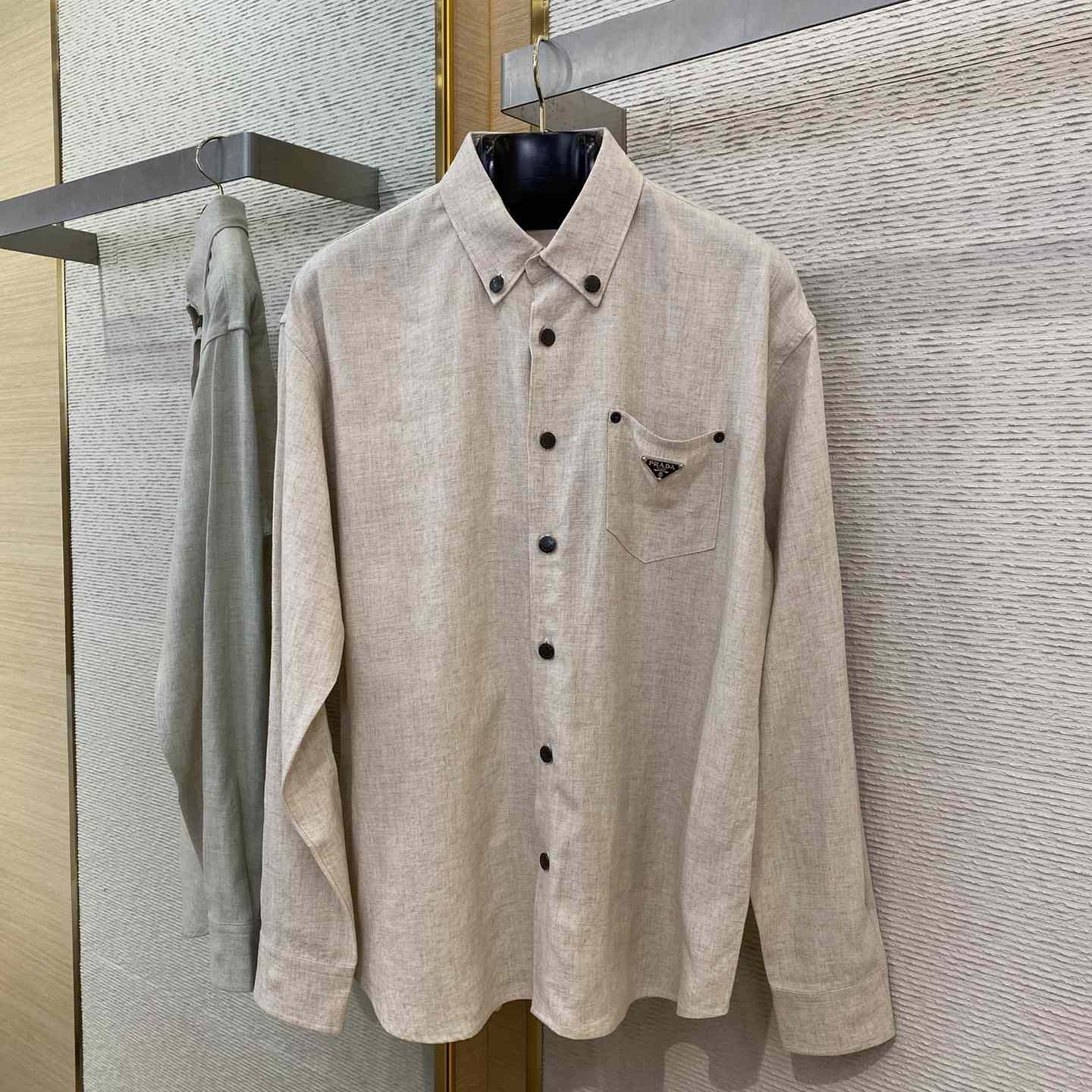 Prada Chambray Shirt - DesignerGu